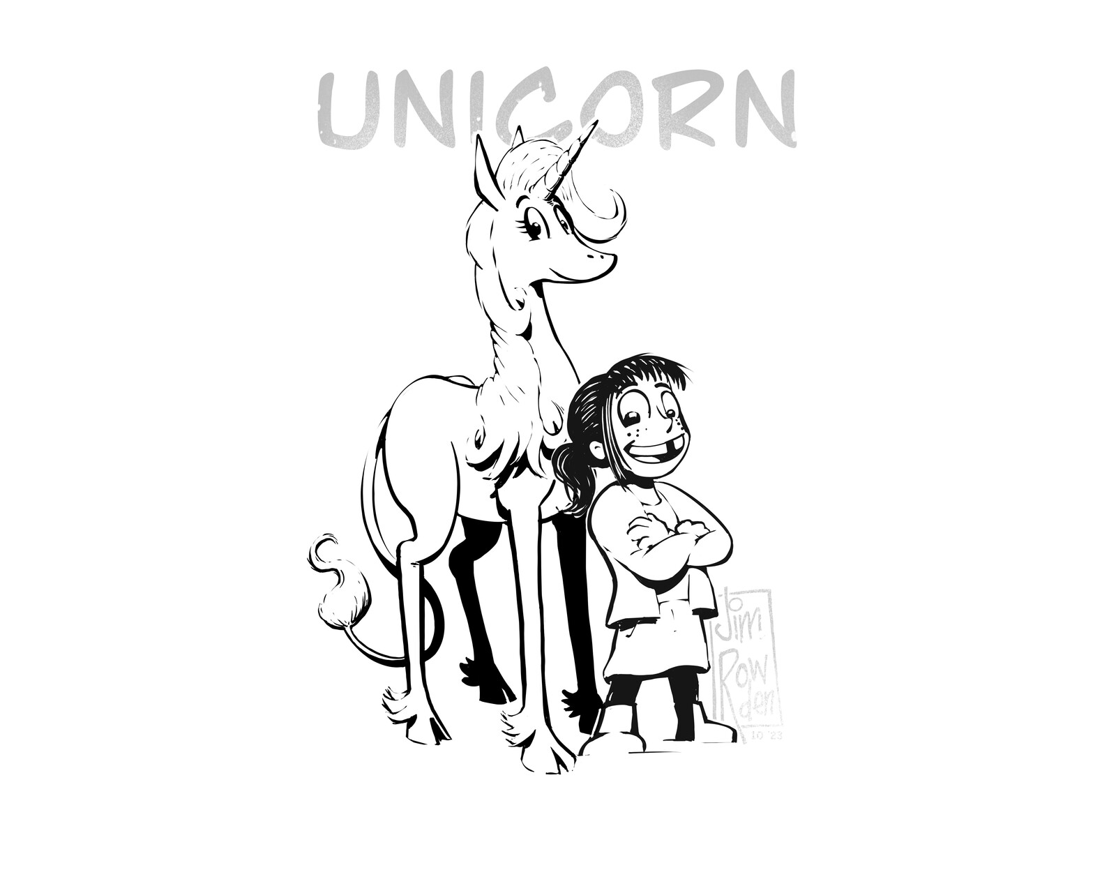 Phoebe and Her Unicorn (fan art)