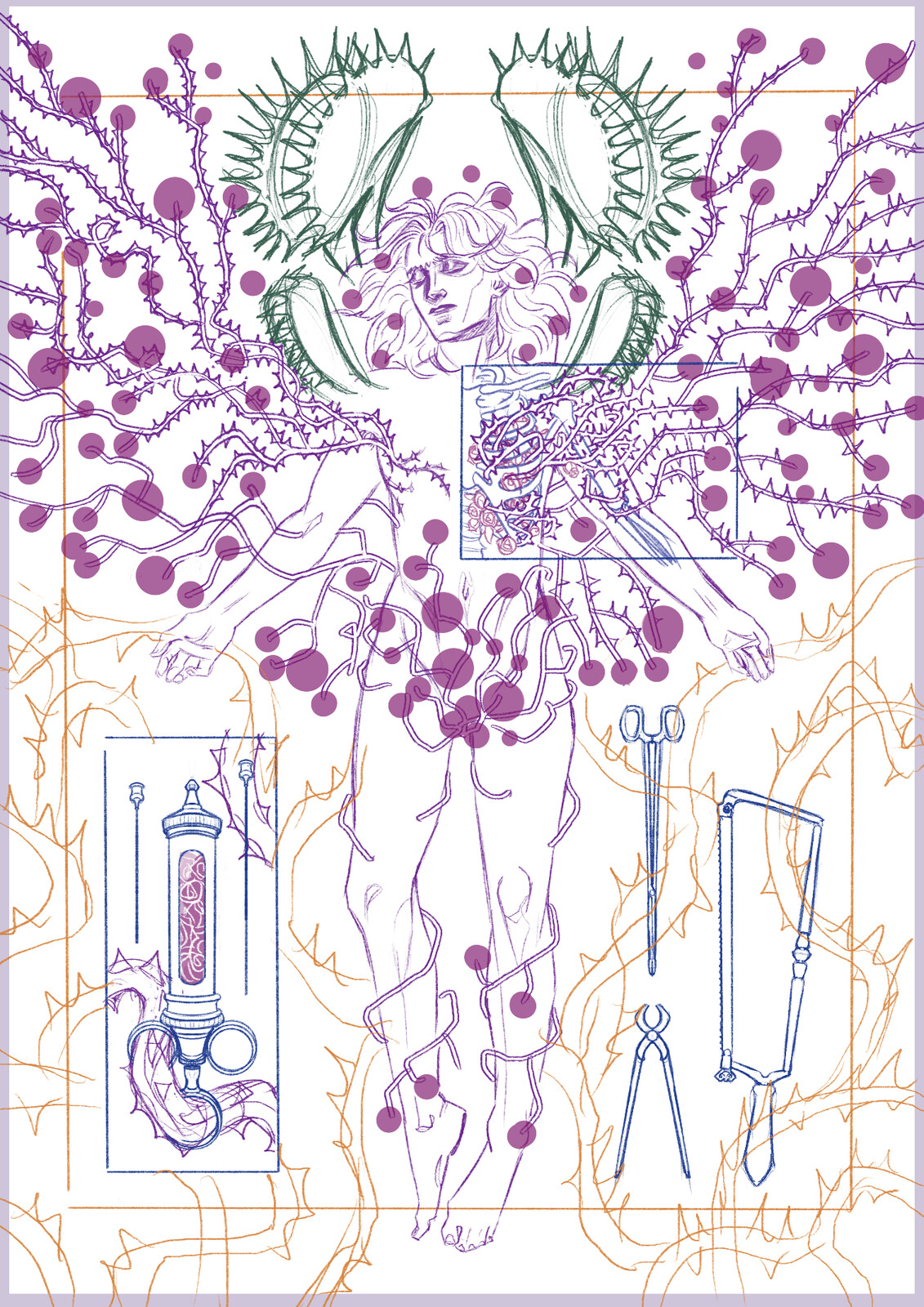 Final pencils.