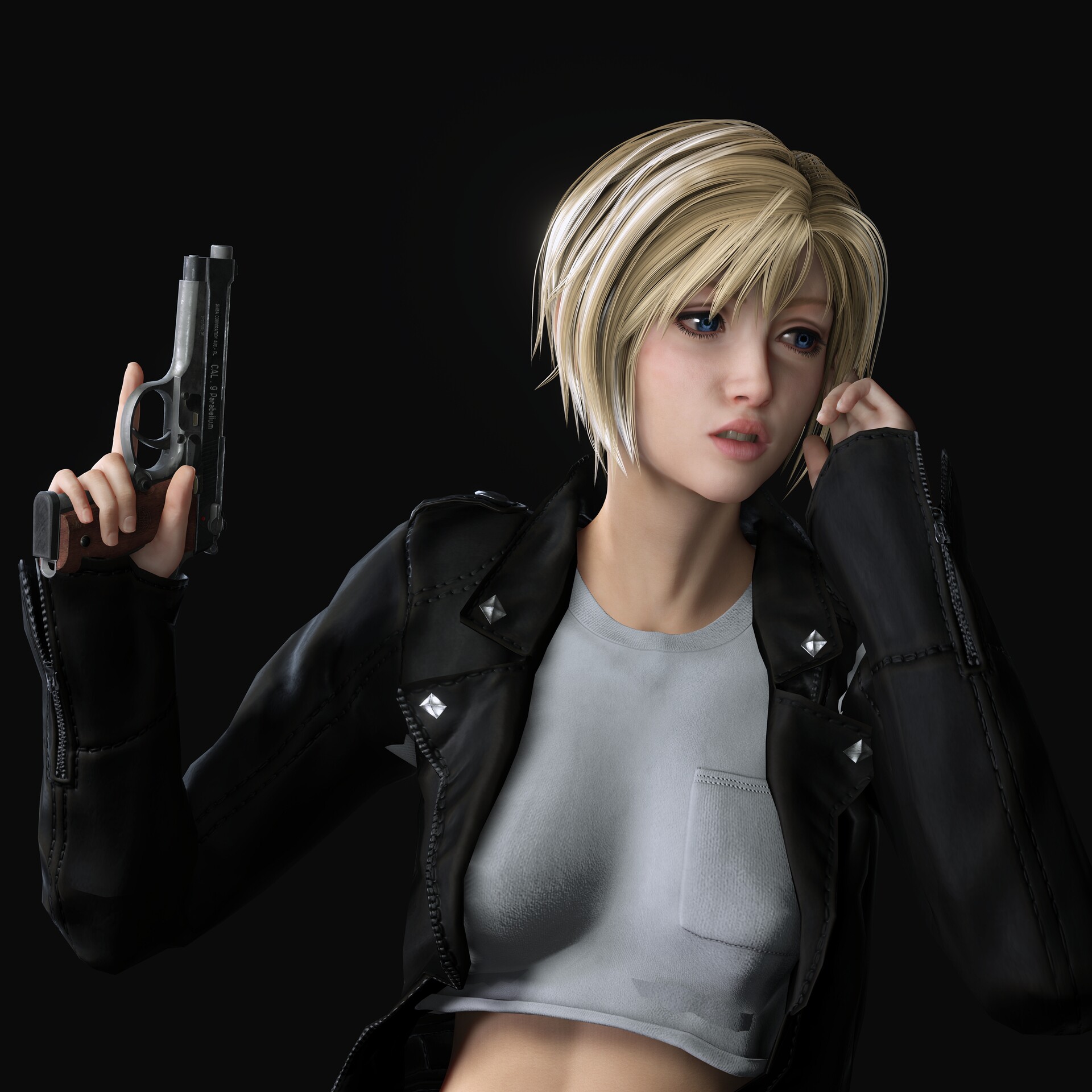 ArtStation - Parasite Eve: Reborn - Aya