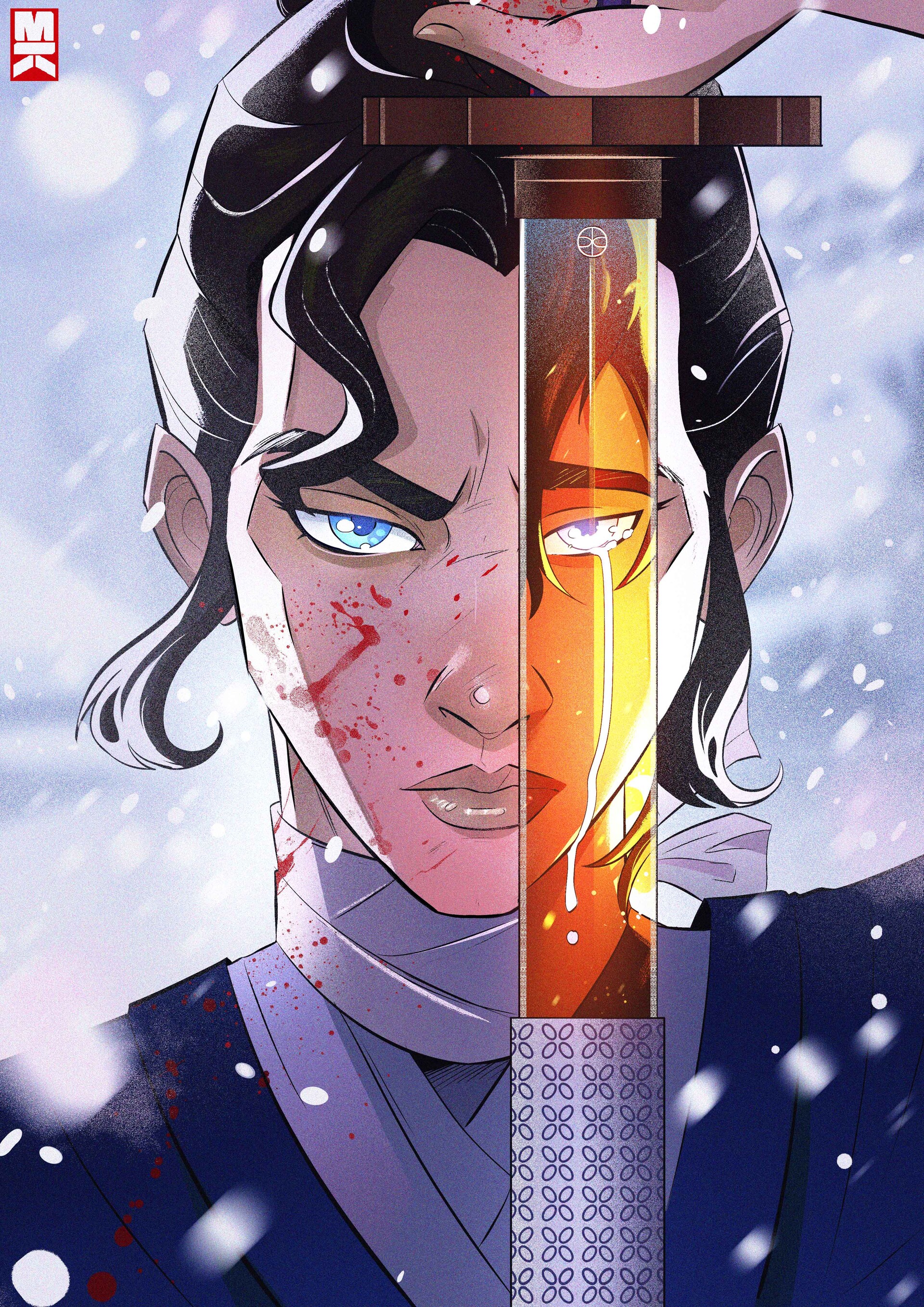 ArtStation Blue Eye Samurai