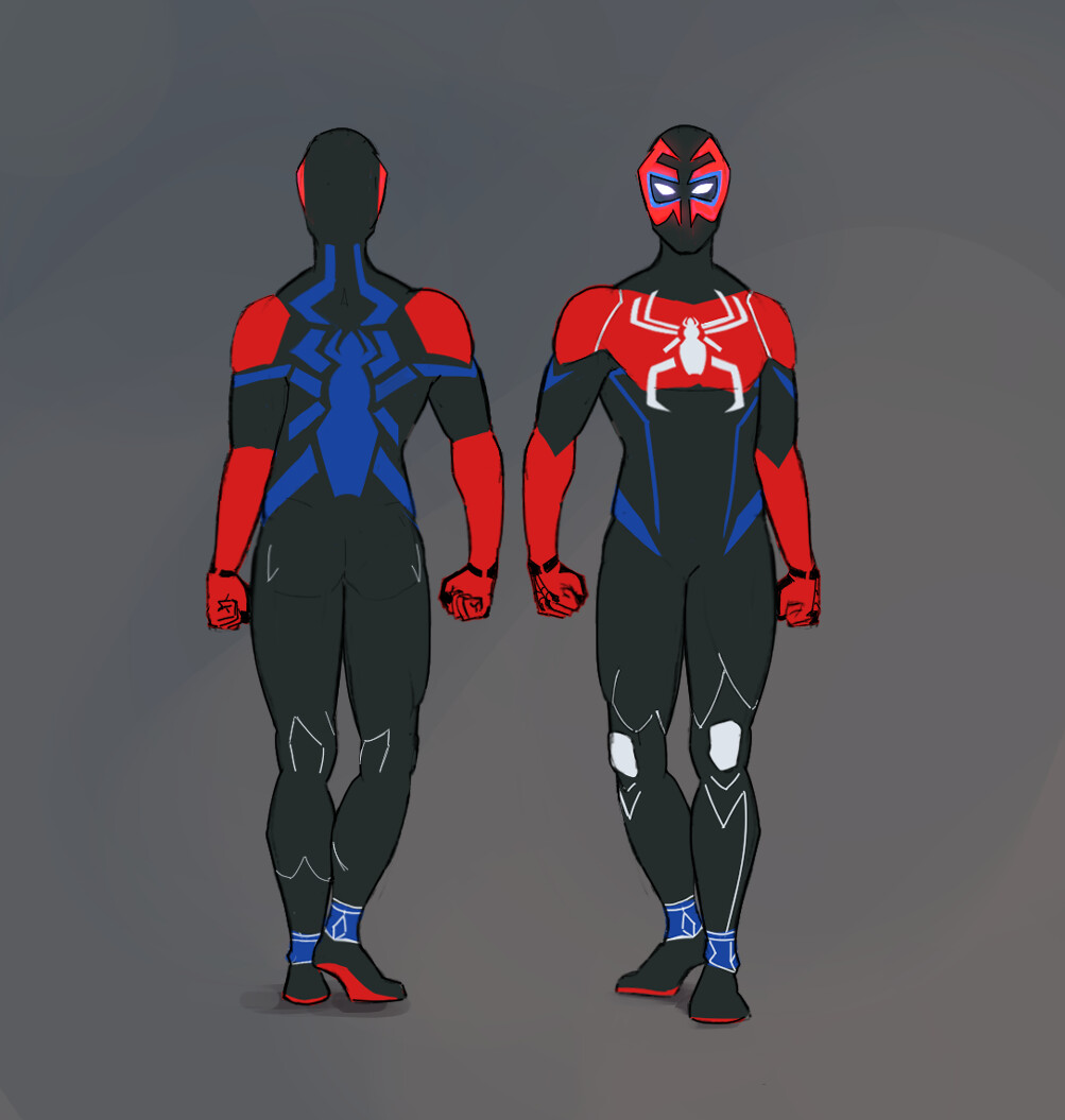 ArtStation - Spidersona suit redesign
