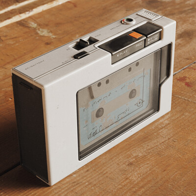 Cassette Player | Modelling & Texturing Showcase