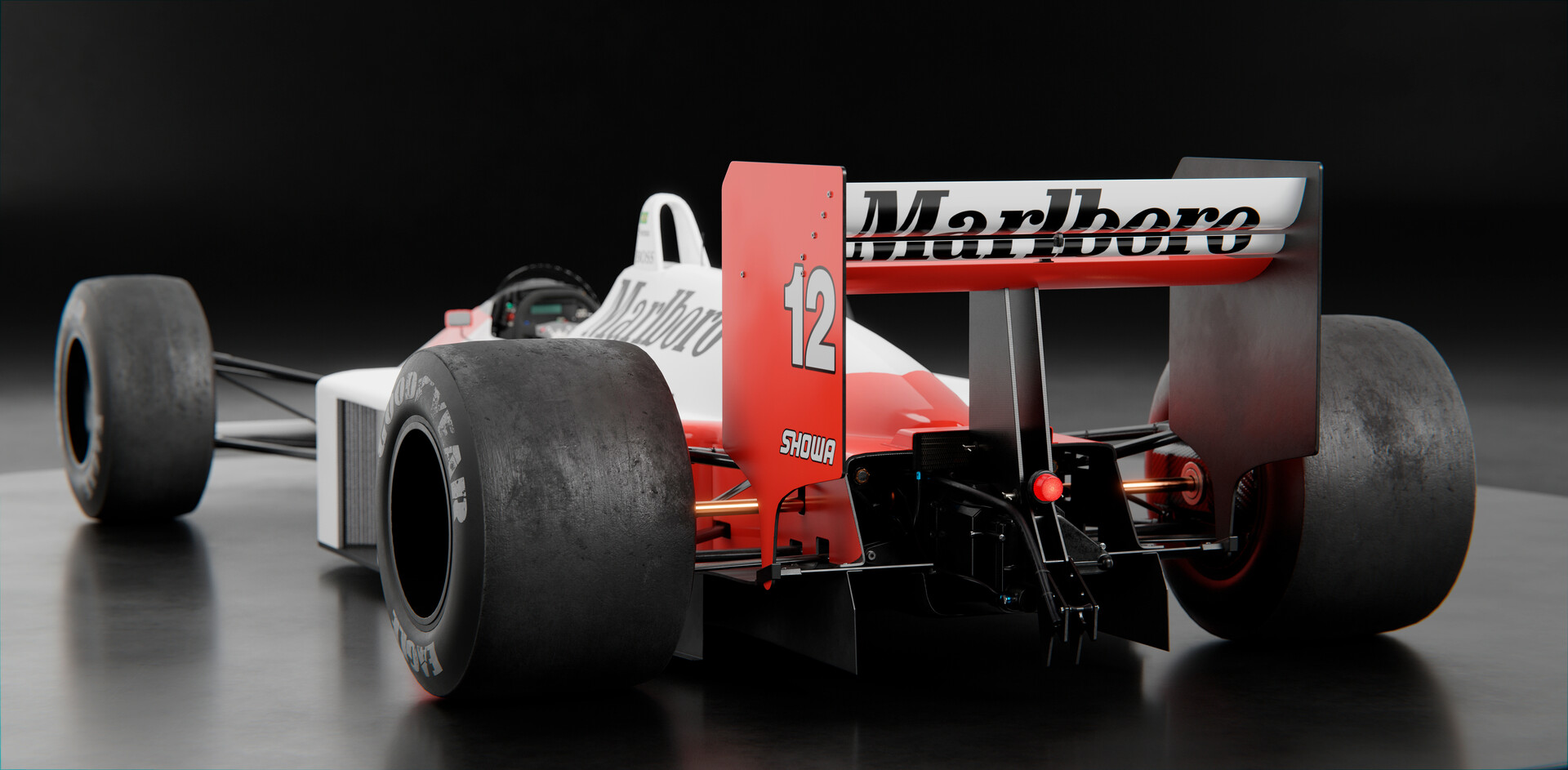 ArtStation - McLaren mp4/4