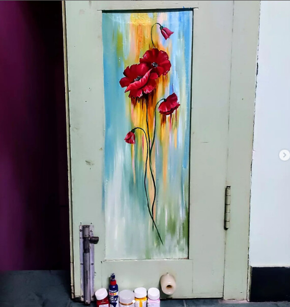 ArtStation - Acrylic painting on canvas board