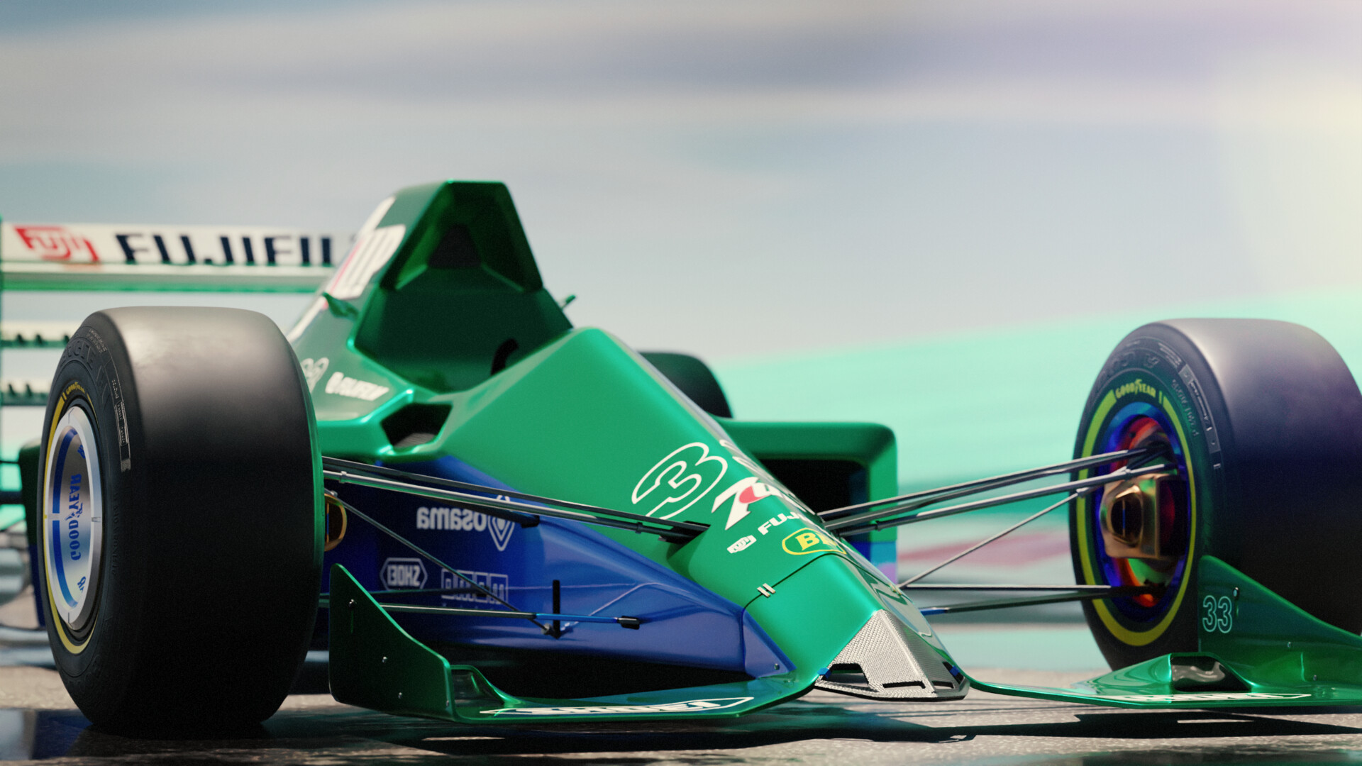 Nicolai Terkel Bock - Jordan 1991 Formula 1 car