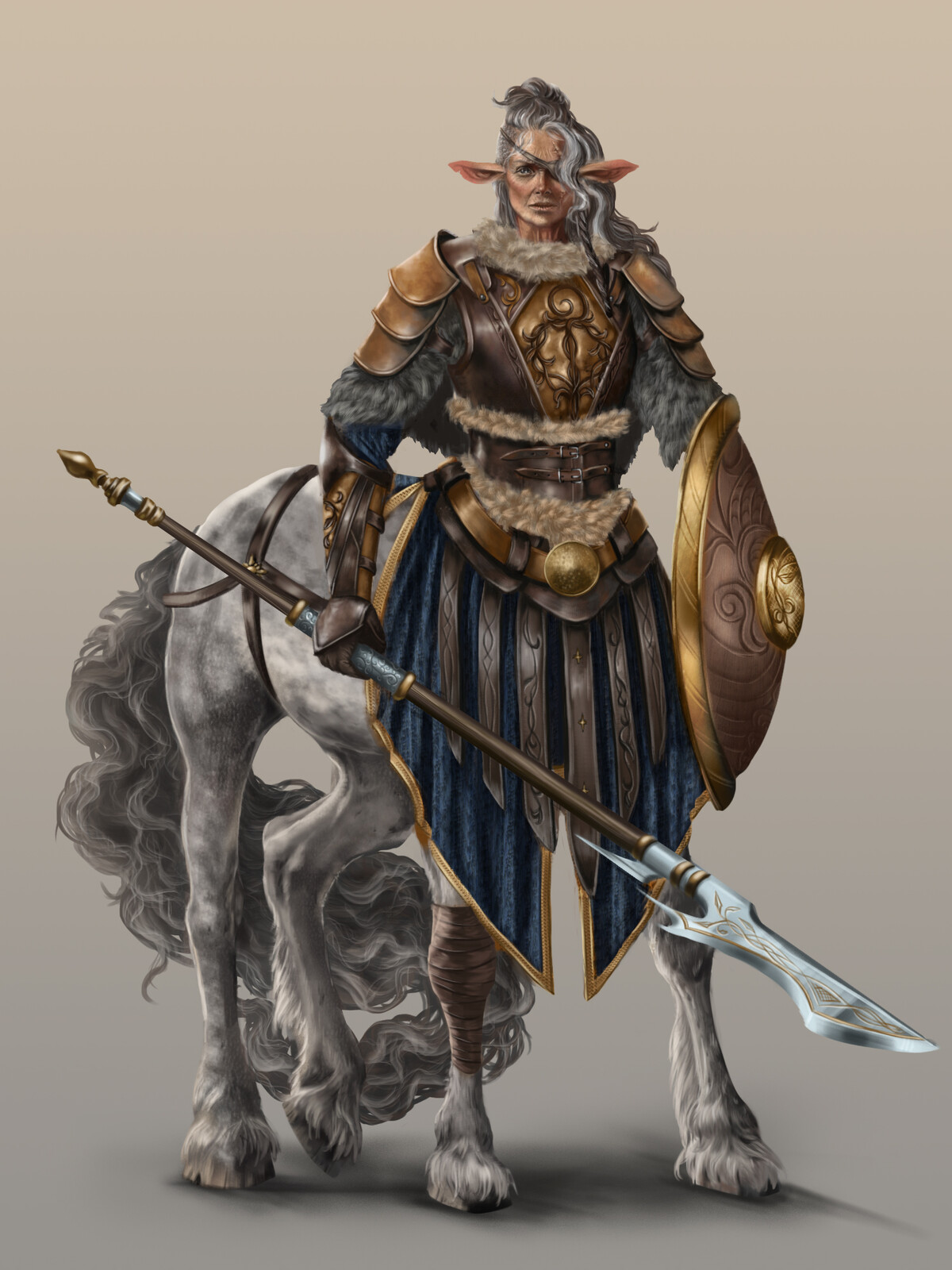 Centaur veteran Paladin