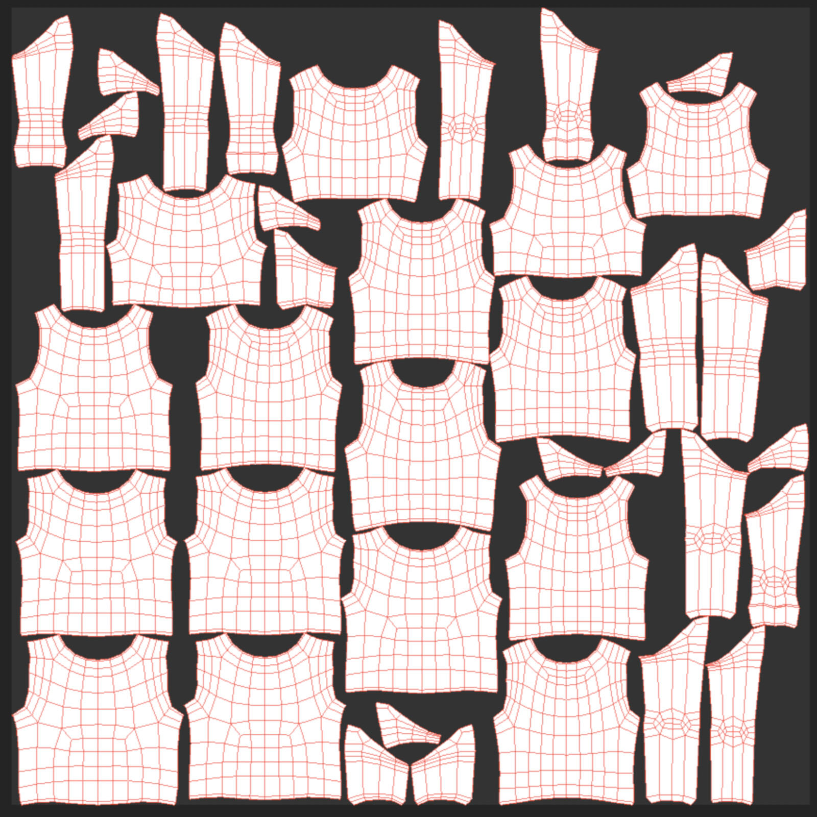 Torso Clothing UVs