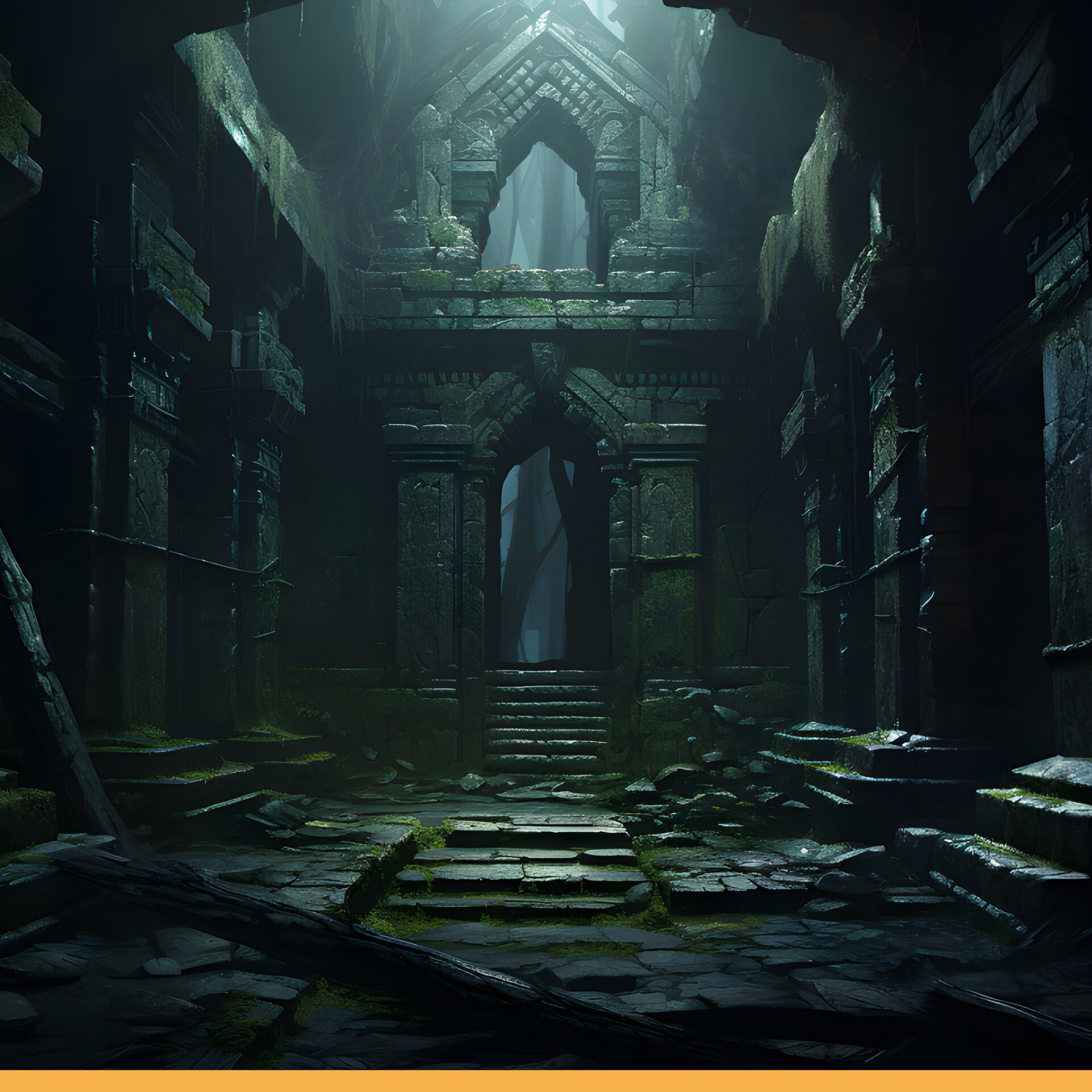 ArtStation - 303 Ancient Dark Interior