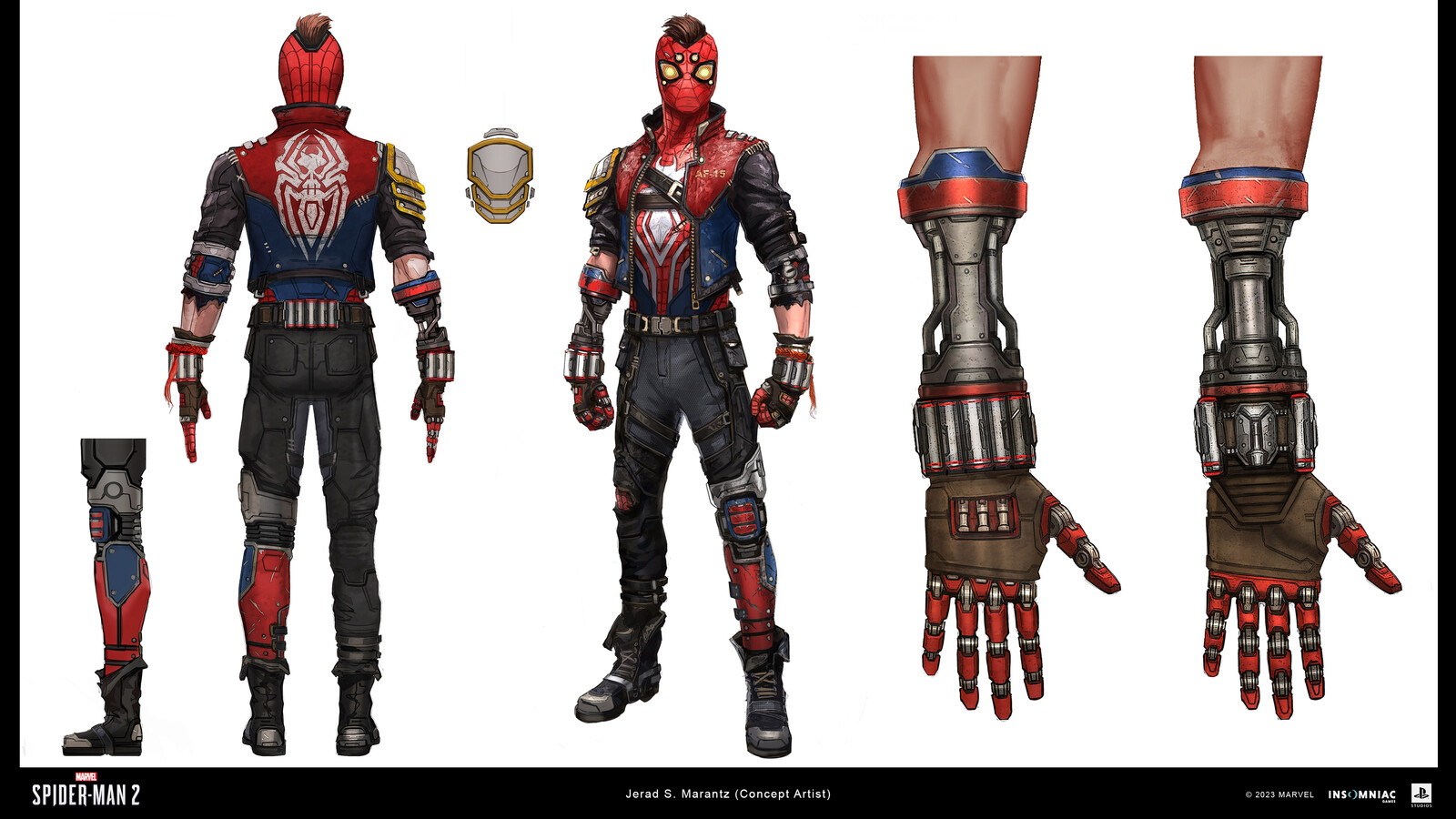 Marvel's Spiderman 2 - Apunkalyptic Suit Design