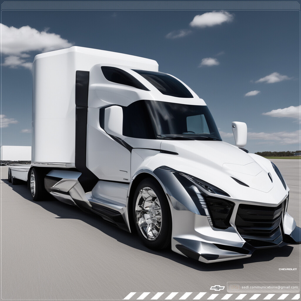 ArtStation Chevrolet Semi Truck concept