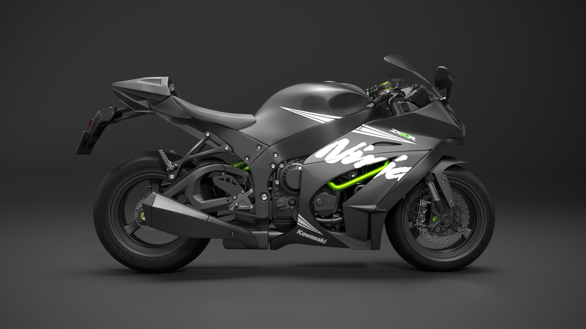 ArtStation - Kawasaki Ninja ZX10R