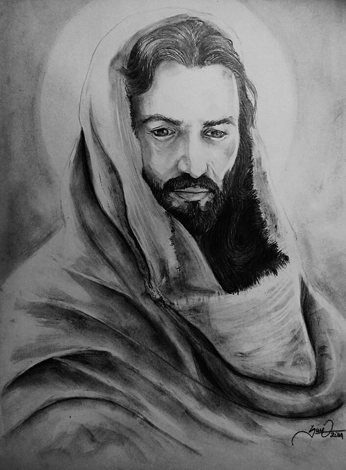 JESUS CHRIST - SHIVAN'S CREATIVE STUDIO - Drawings & Illustration, People &  Figures, Portraits, Male - ArtPal