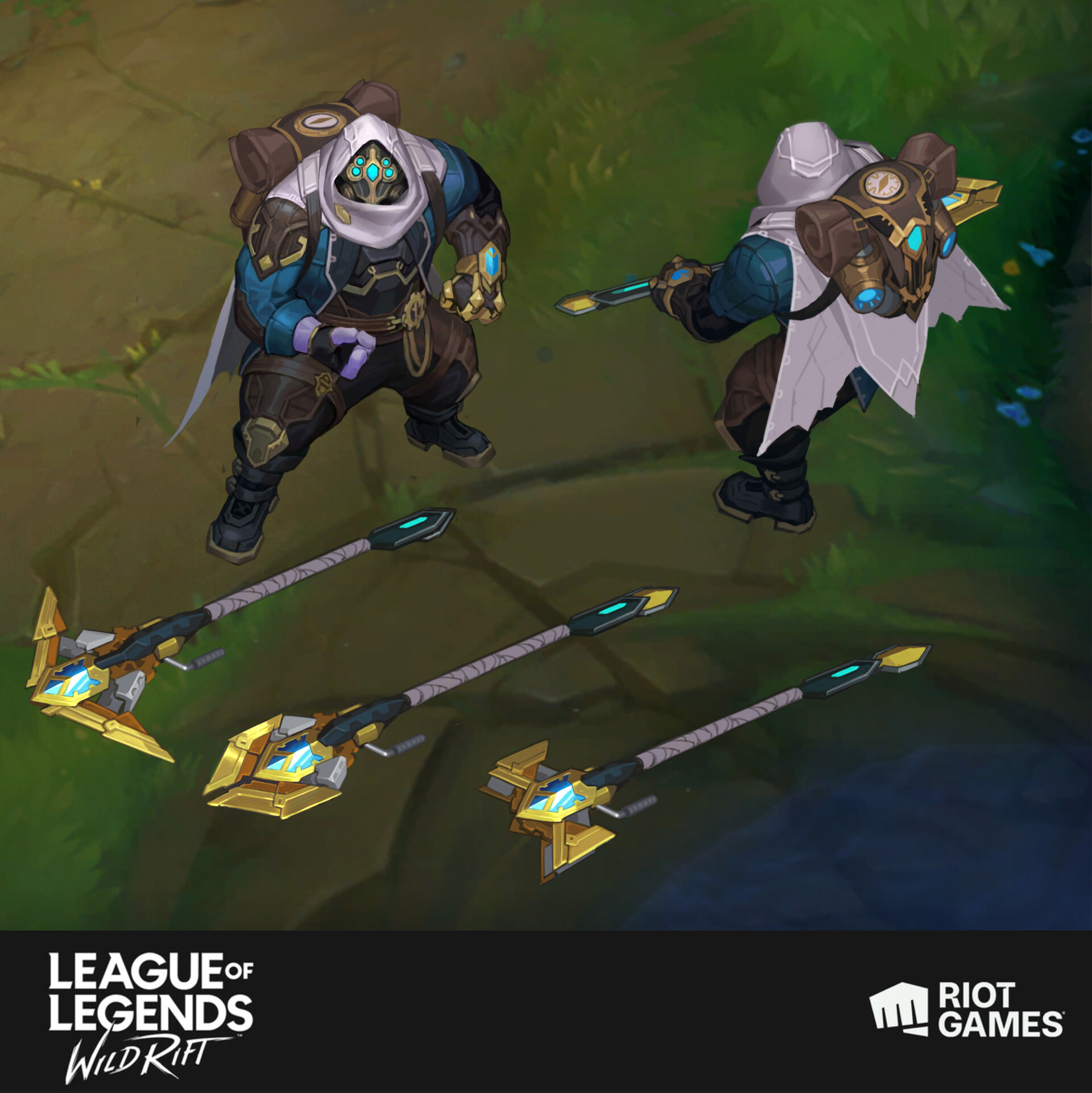 Li Didivi - League of Legends Wild Rift 秘旅探索者 贾克斯 WORKS OF 2020