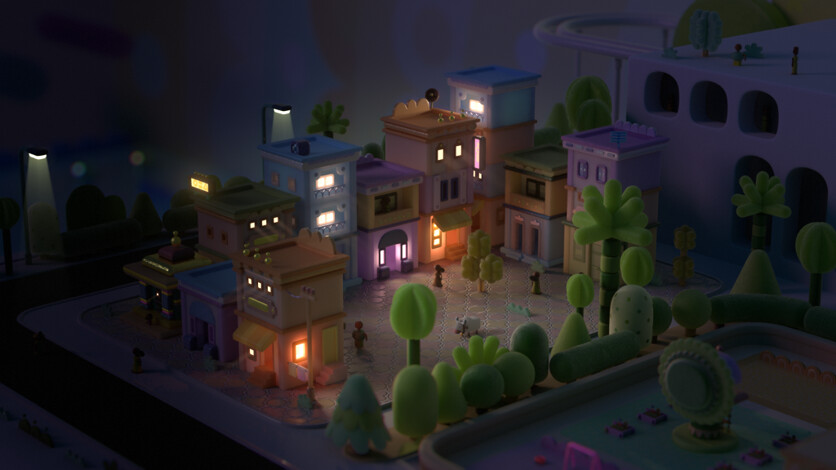 Some tests for what a night scene might look like