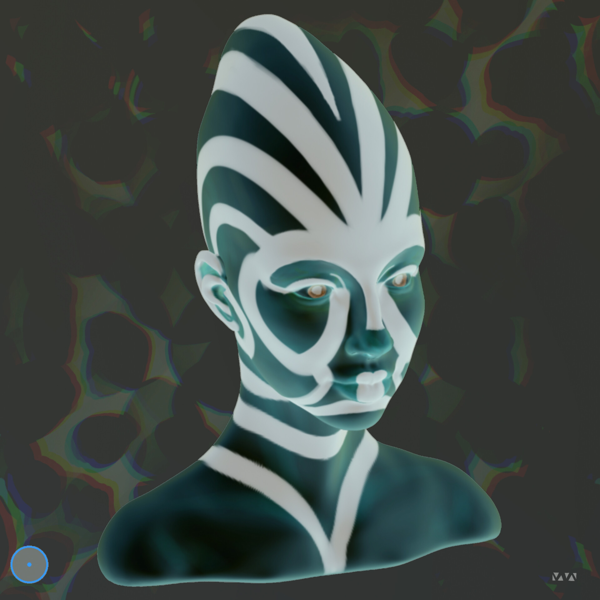 ArtStation - Elongated Skull Future Humans, image size:1920x1920