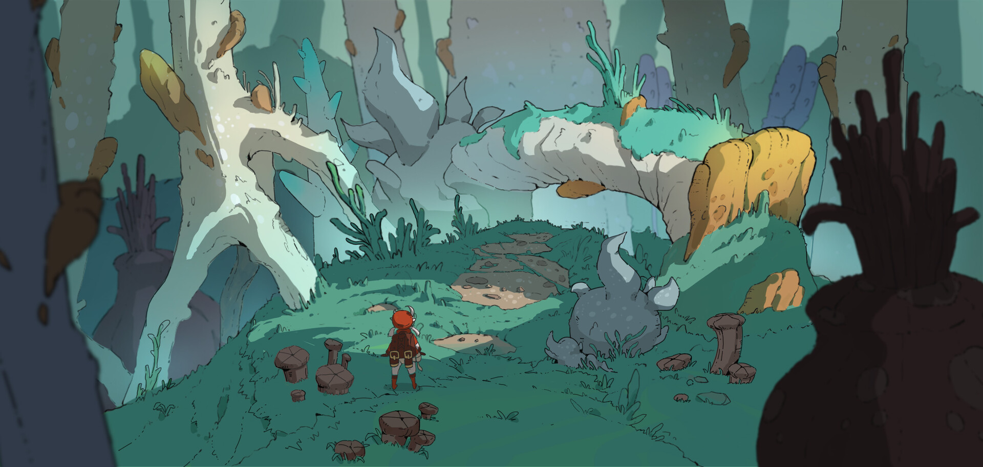 ArtStation Fan Art for Scavengers Reign