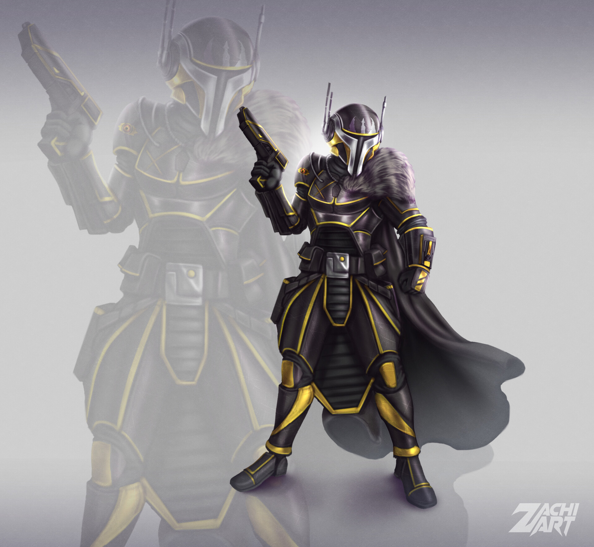 ArtStation - Mandalorian armor design concept