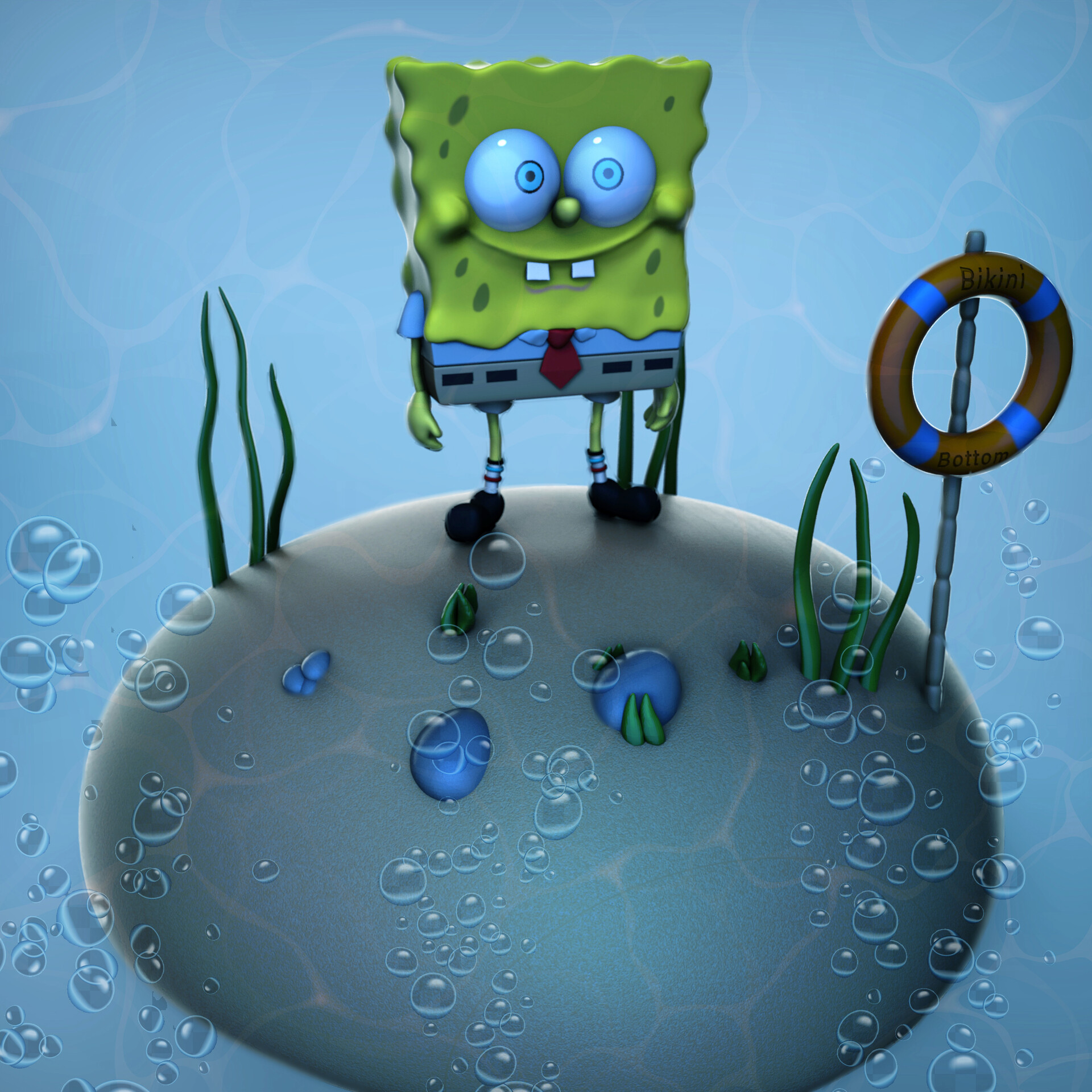 ArtStation - 🧽🧽SpongeBob SquarePants..