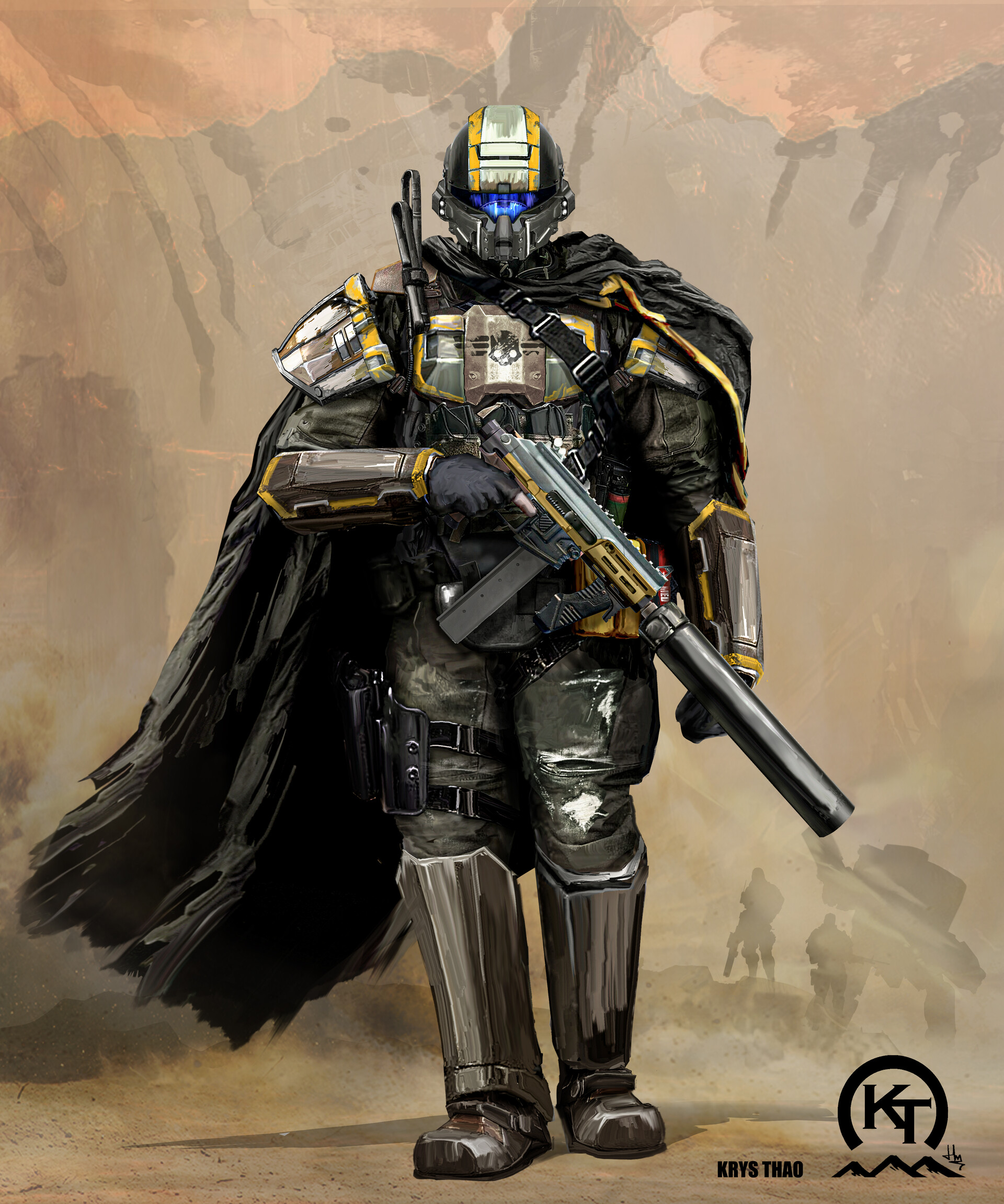 Artstation hell diver 2 inspire concept mw