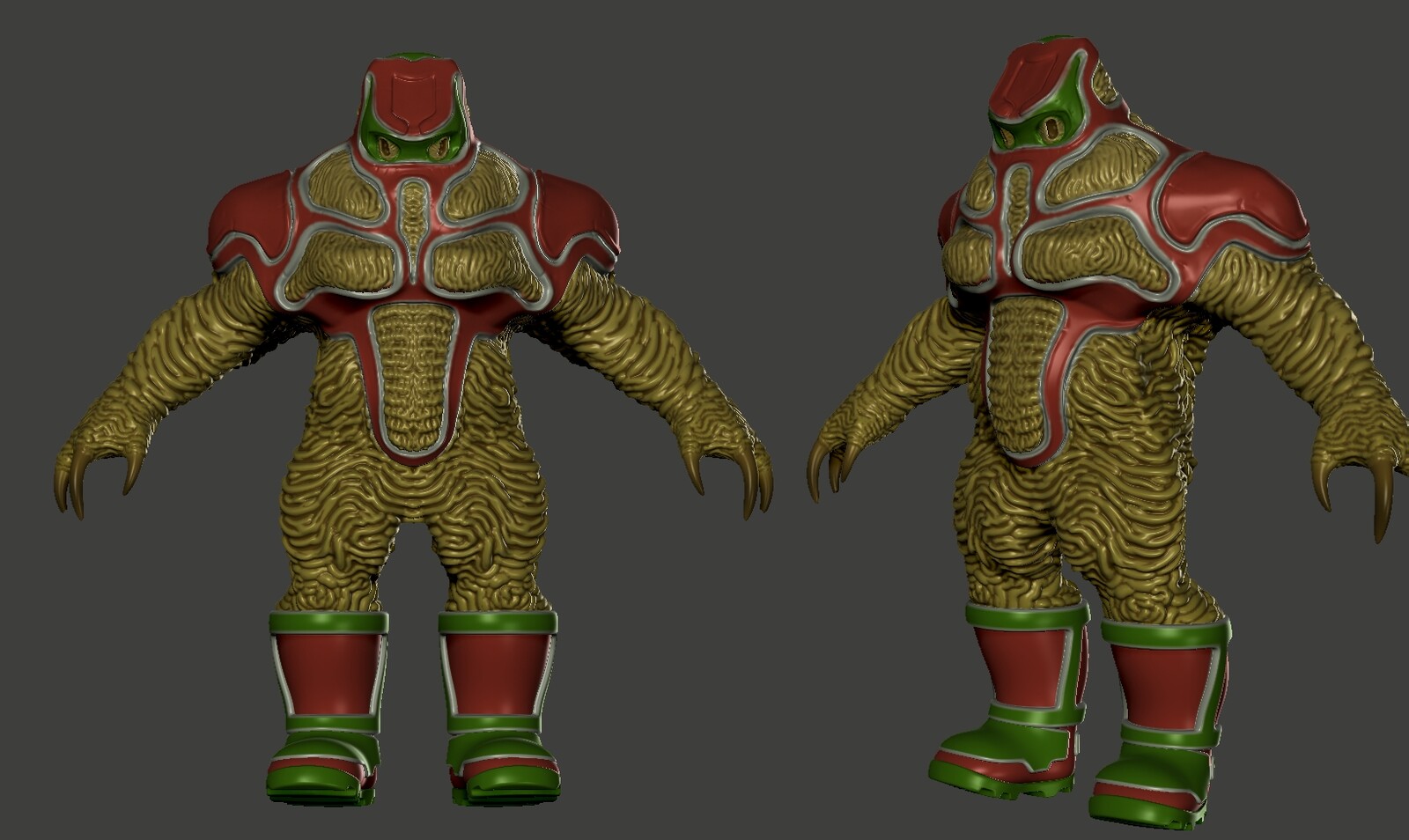 Zbrush Viewport front 2UP