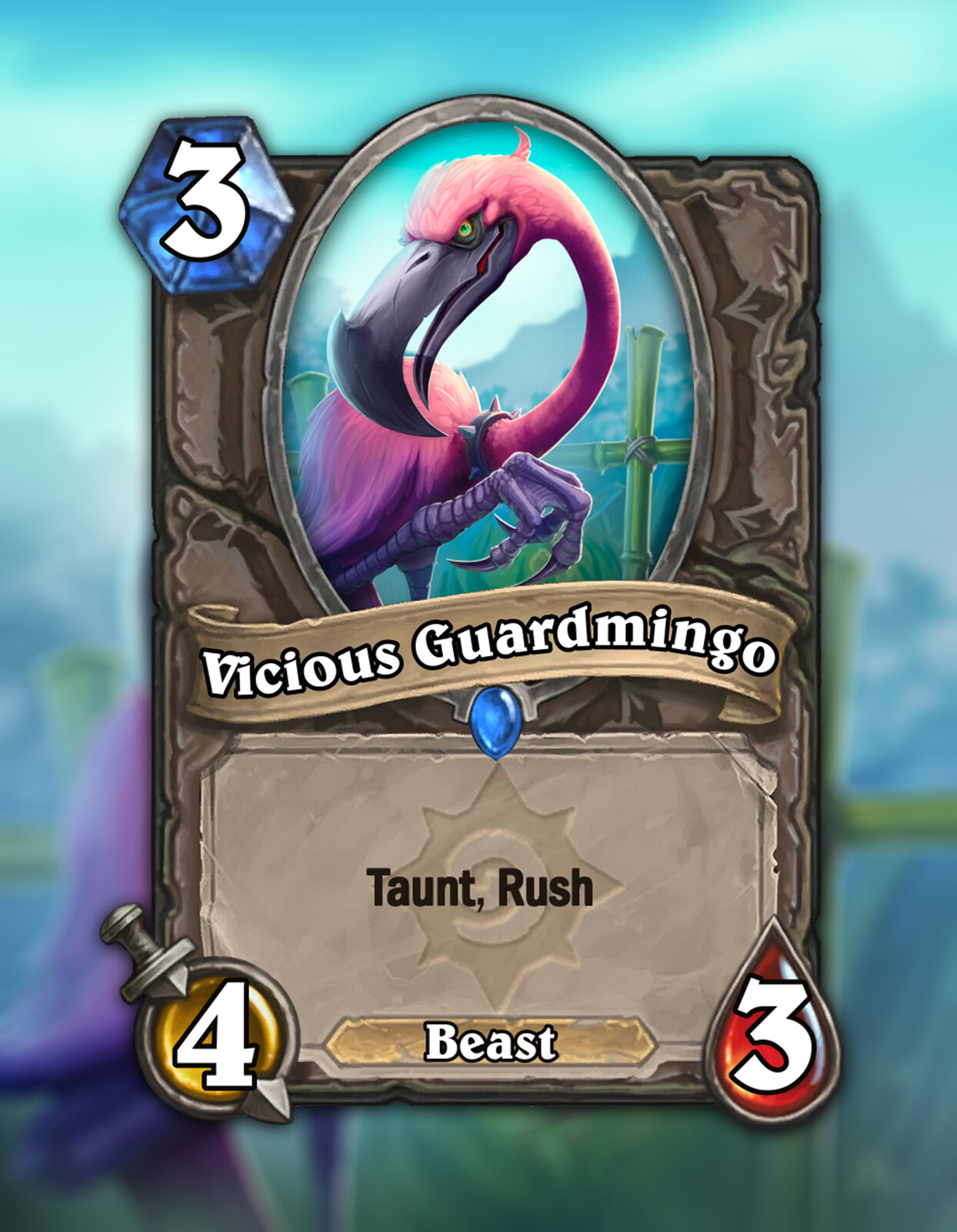 Hearthstone Card Mockup