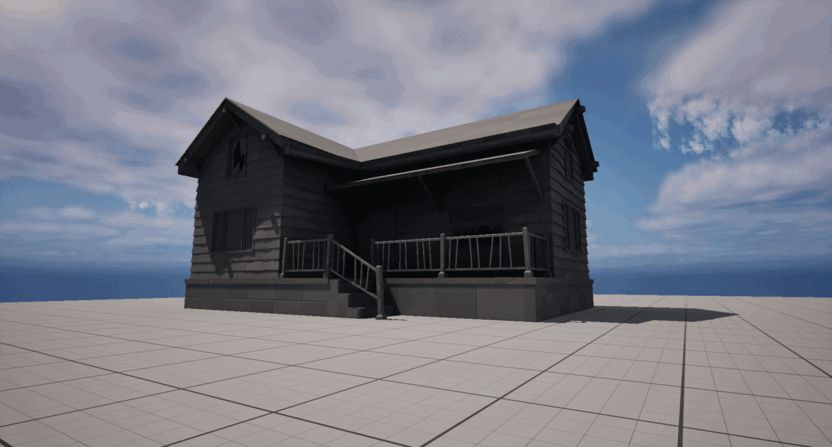 Timelapse of UE5 scene development