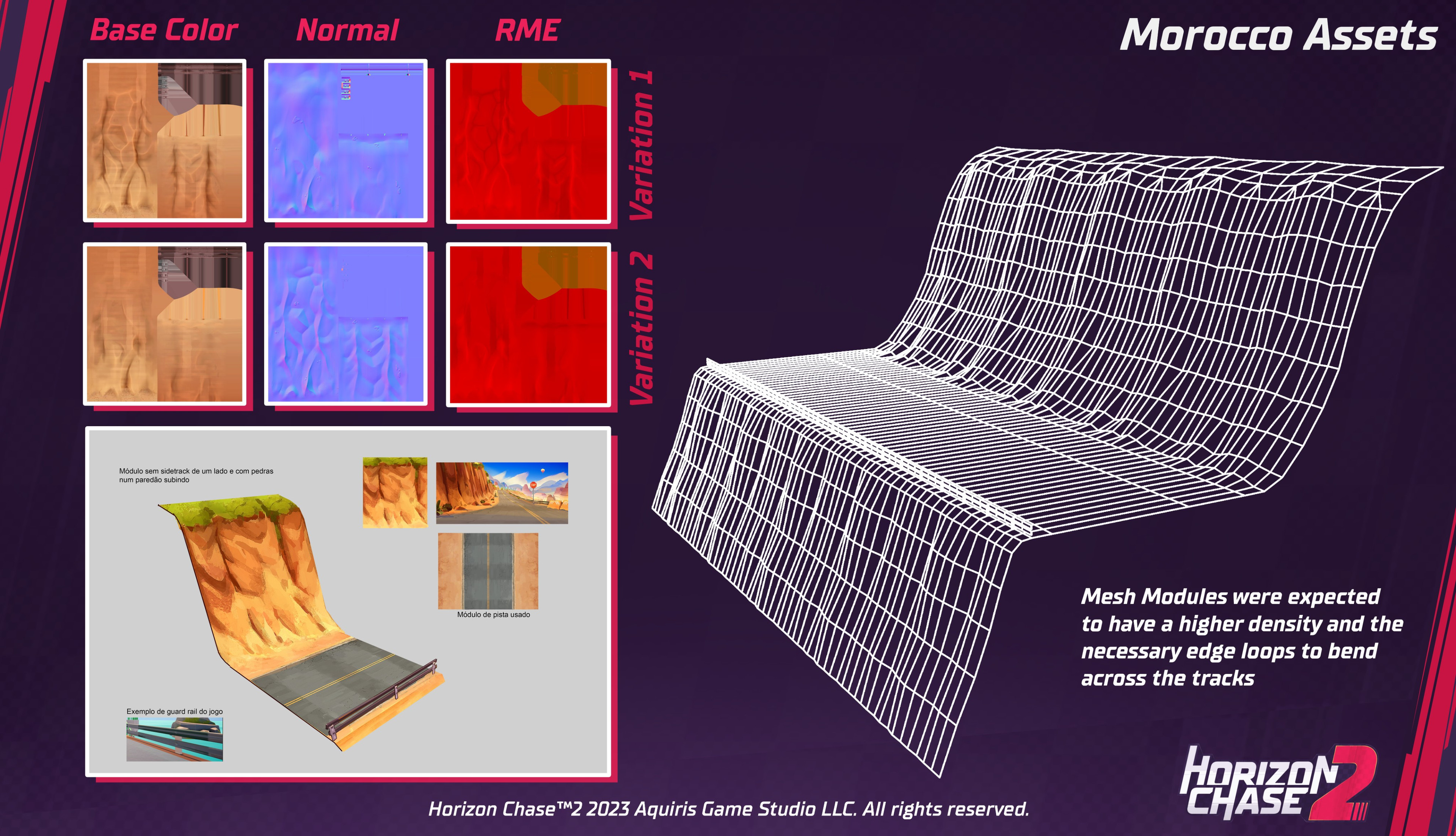 Modular Piece - External view - Wireframe