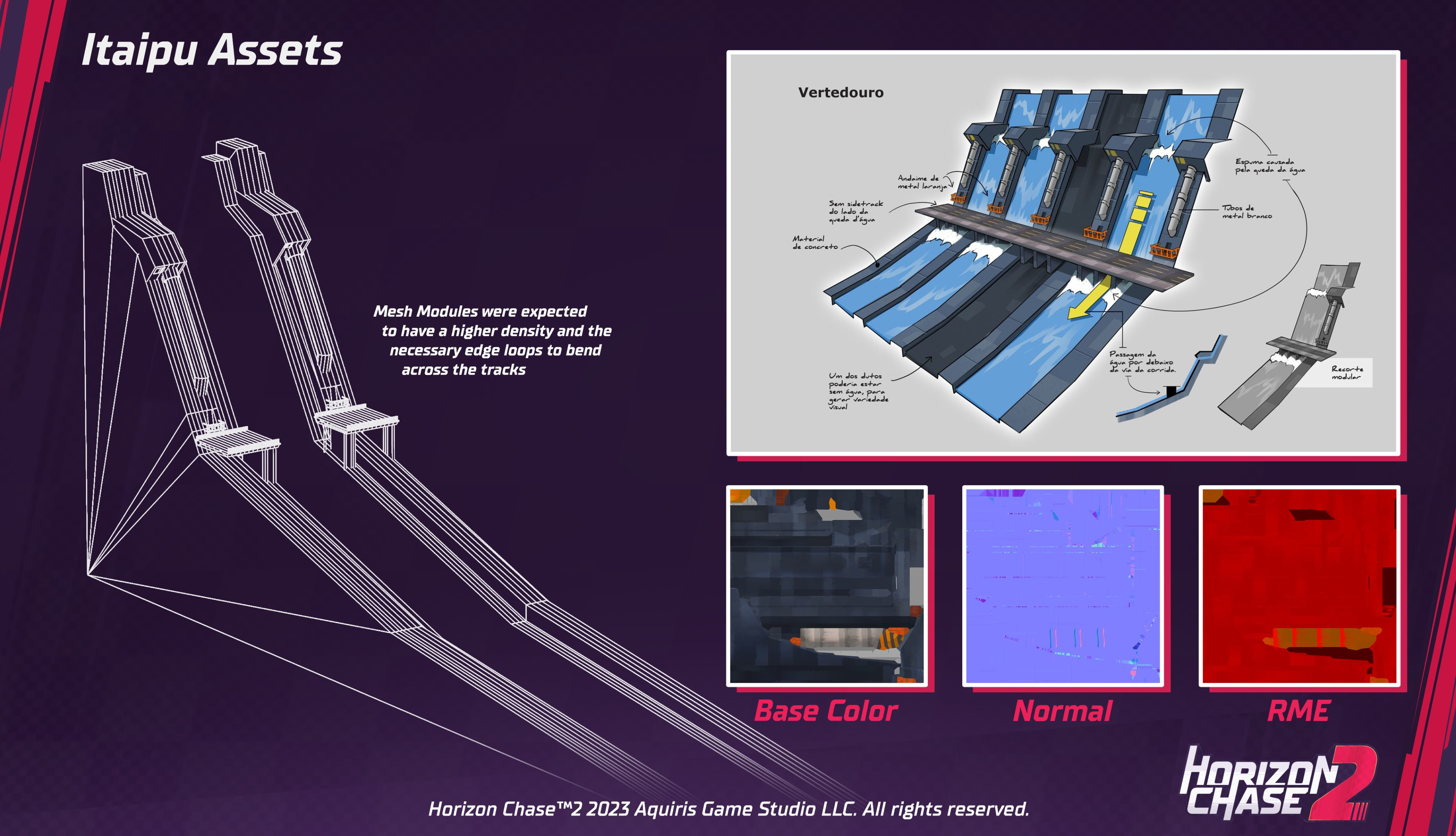 Concept, Maps and Modular Pieces - Wireframe