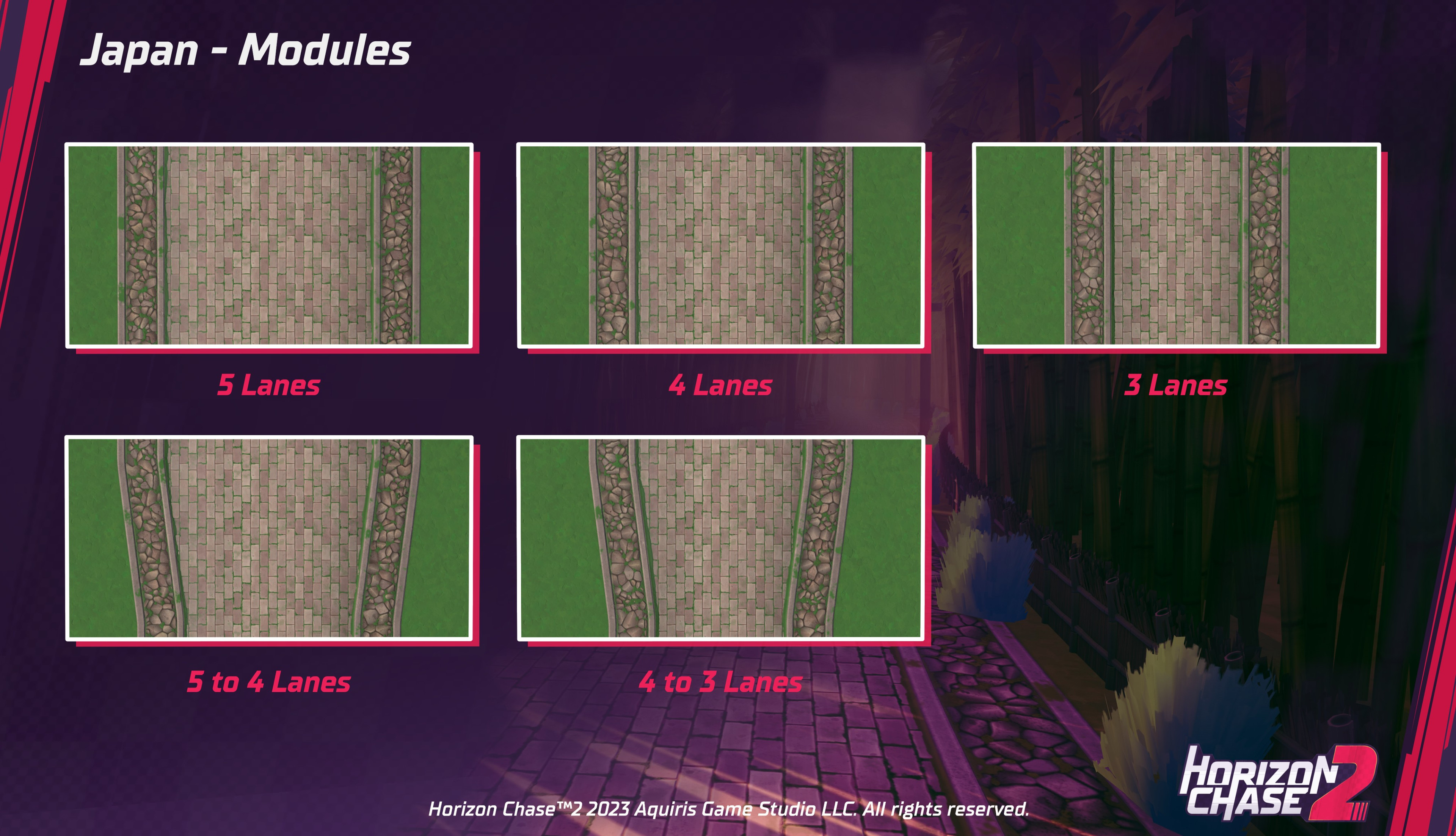 Track Texture - Variations