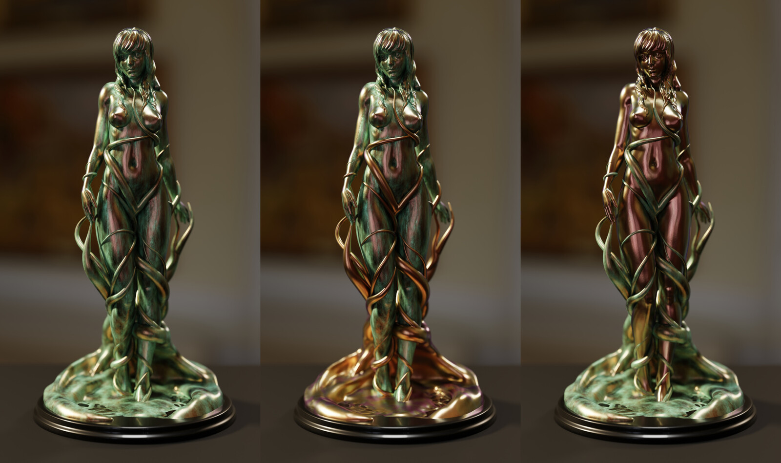 Variations of patina