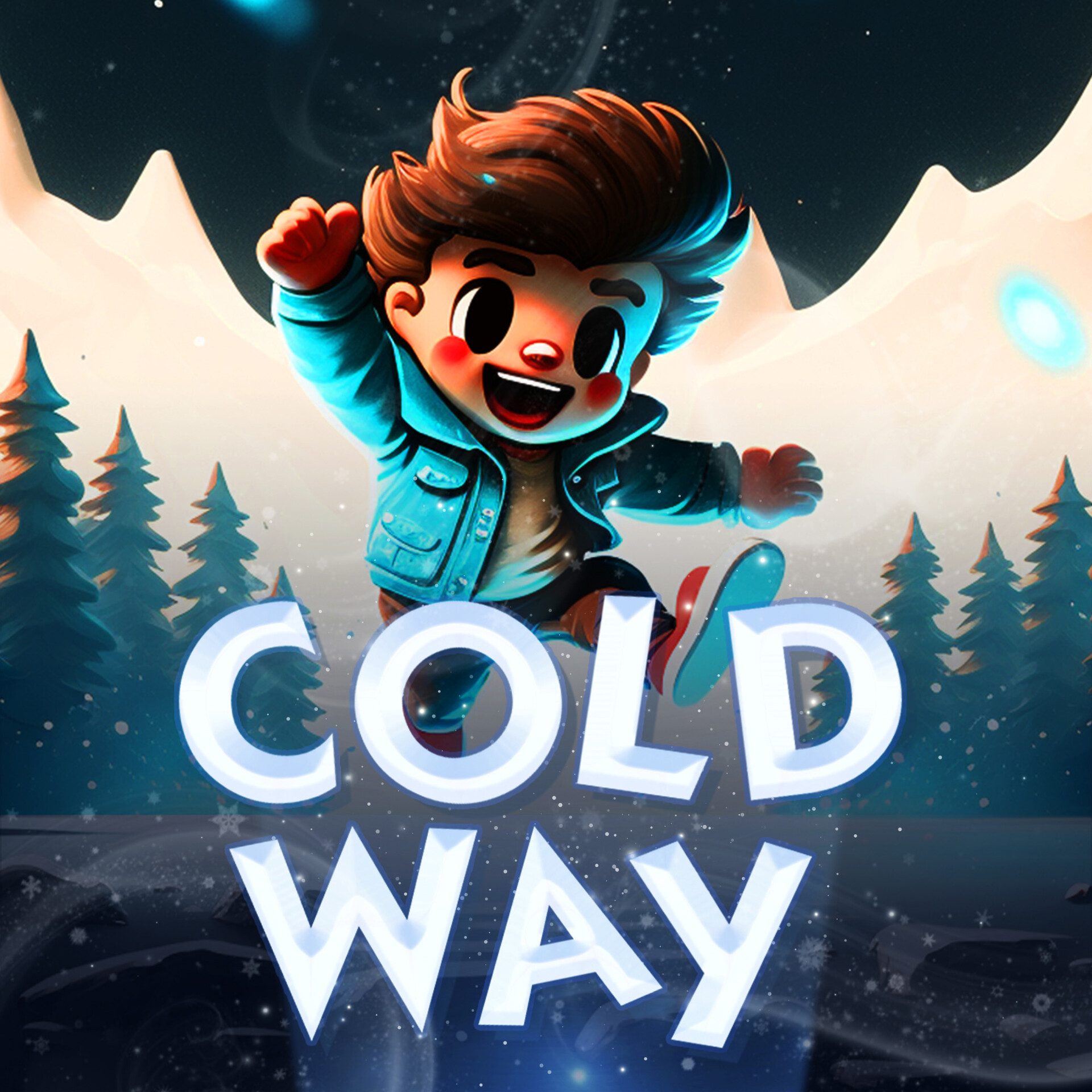 ArtStation - Cold Way - Steam Cover/Logo