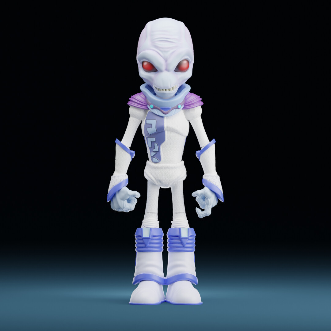 ArtStation - Crypto Action Figure Design