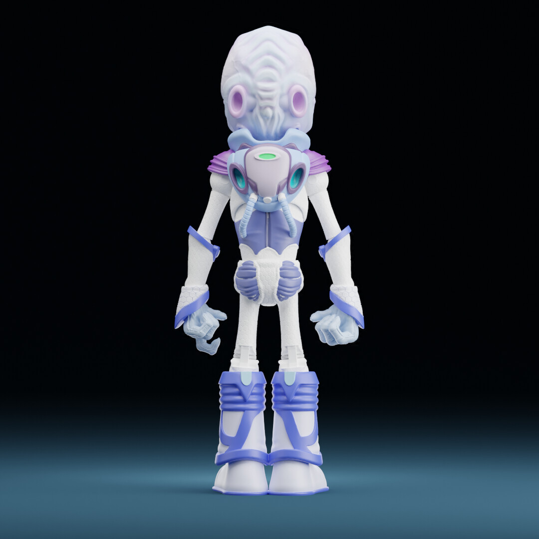 ArtStation - Crypto Action Figure Design