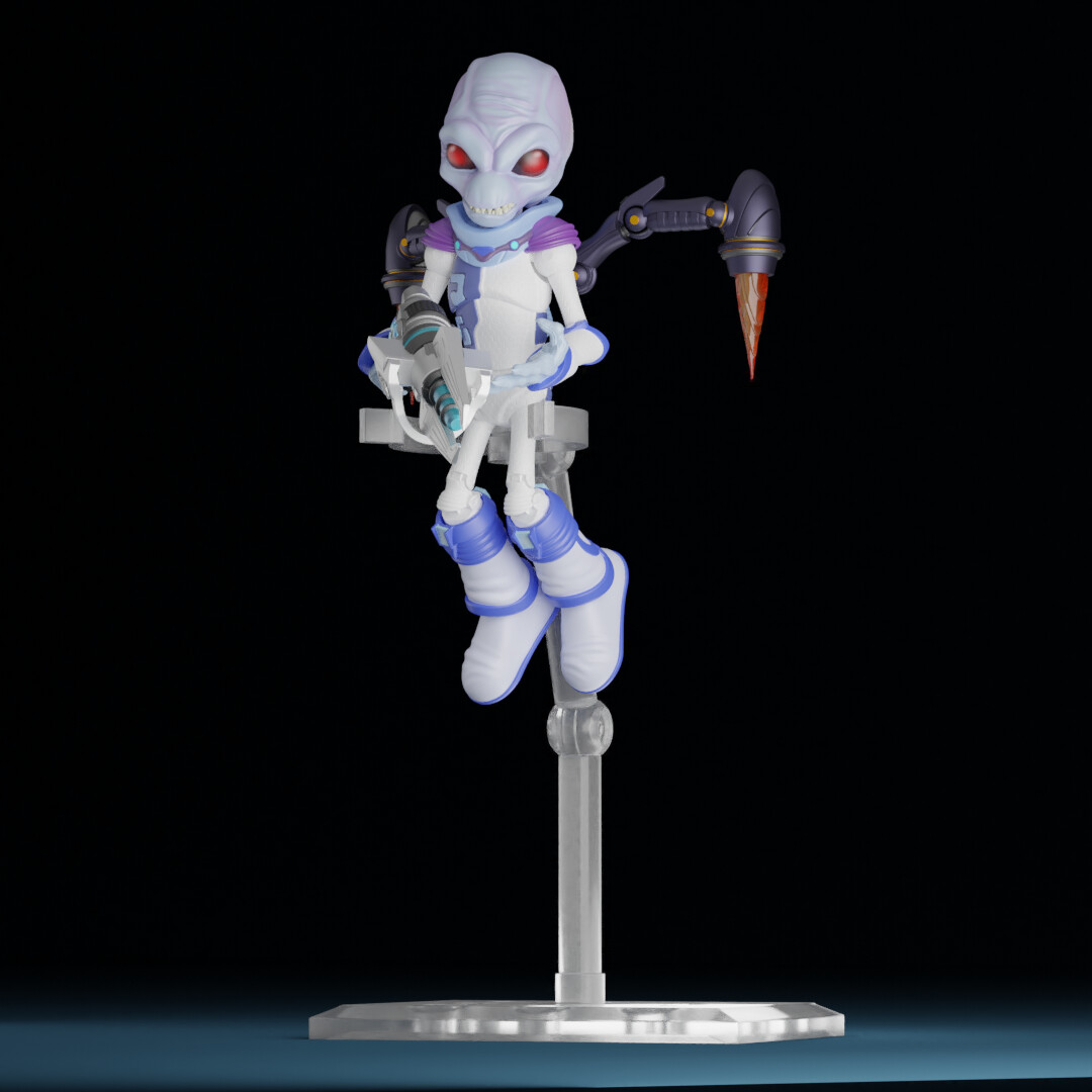 ArtStation - Crypto Action Figure Design