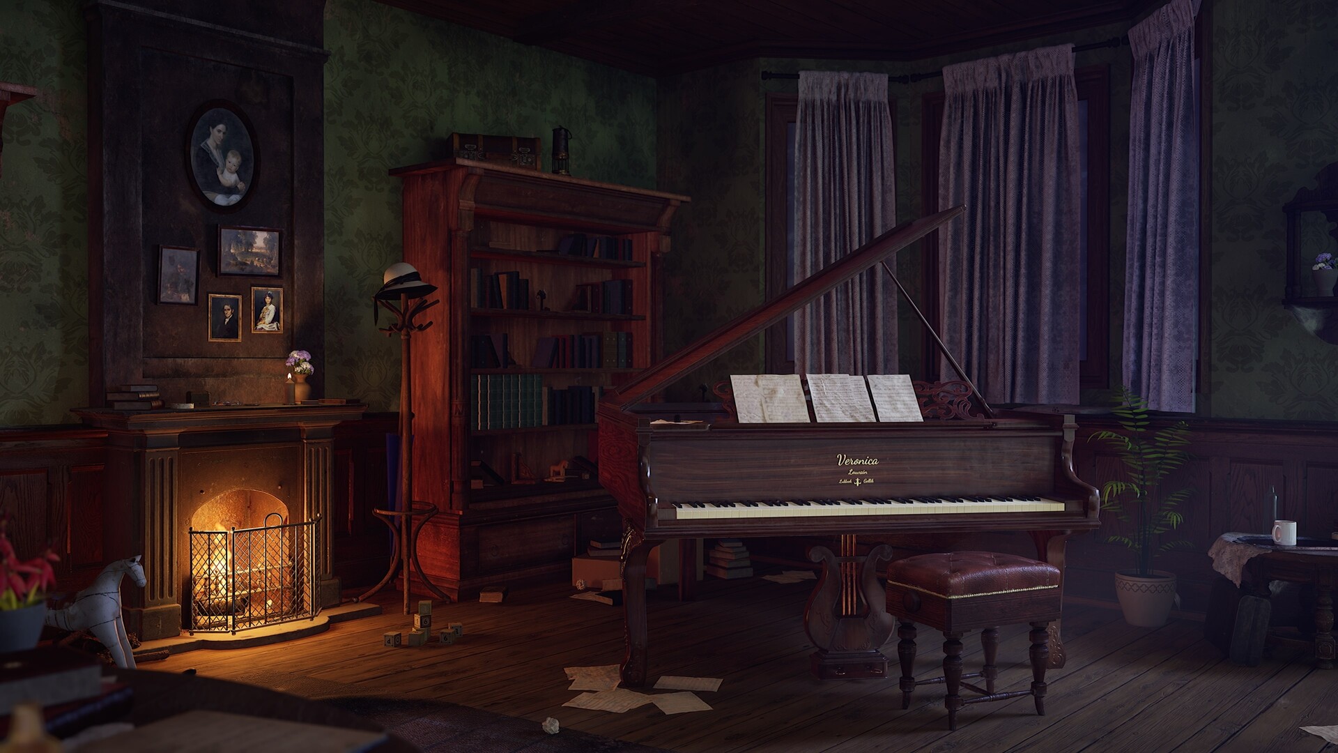 ArtStation - Musician's Office