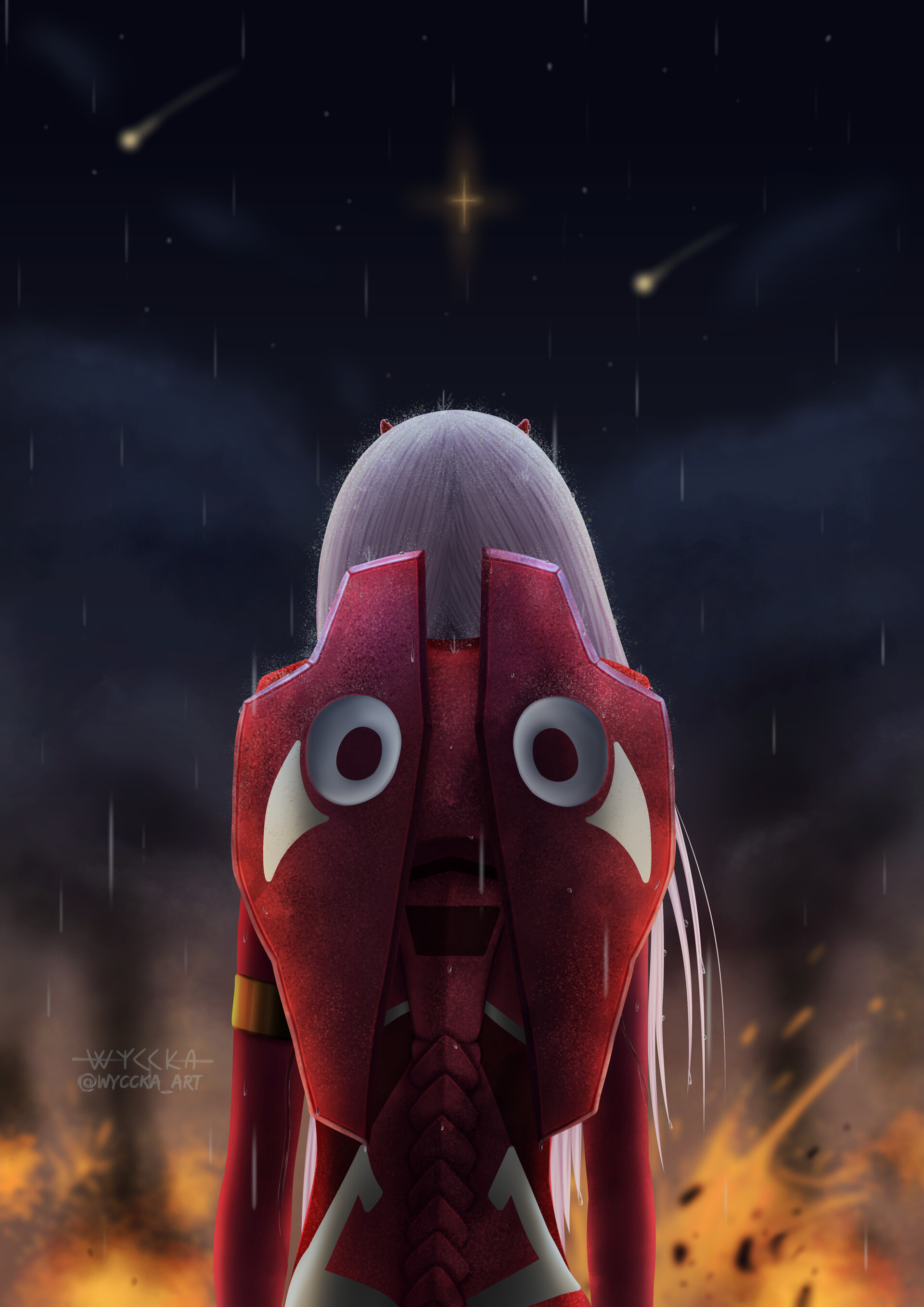 Artstation Zero Two Darling In The Franxx