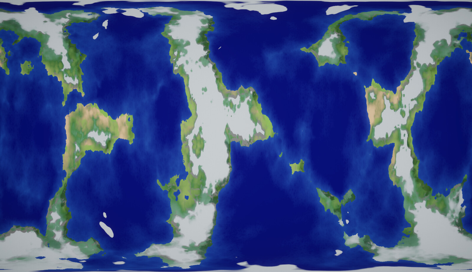 It can also generate Mercator-projection maps.