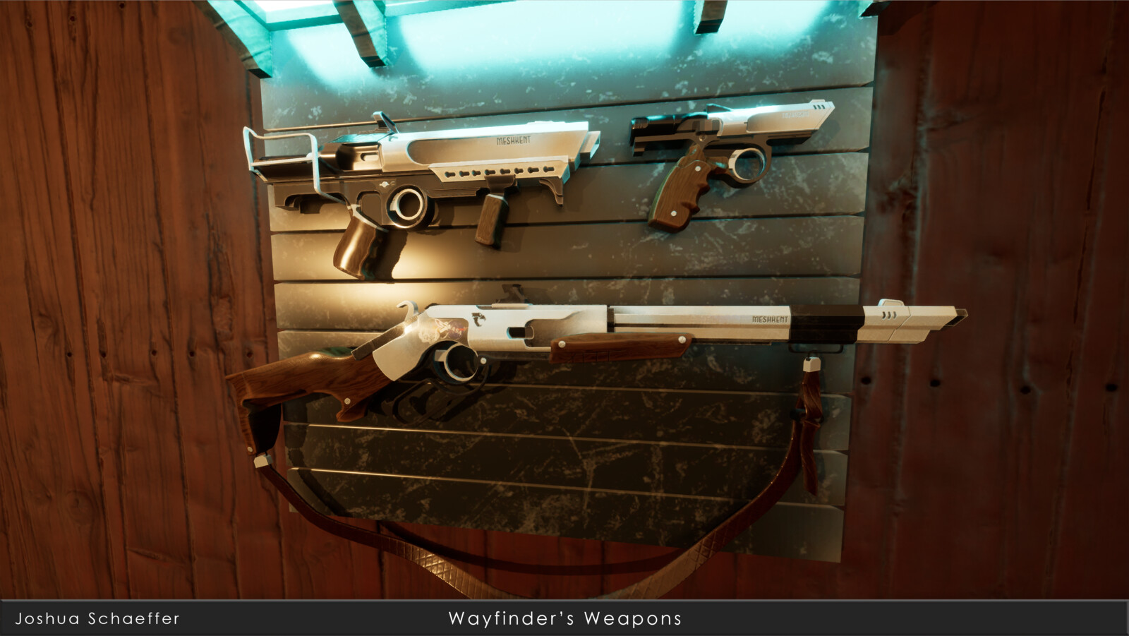 Weapons inside of Unreal Engine.
