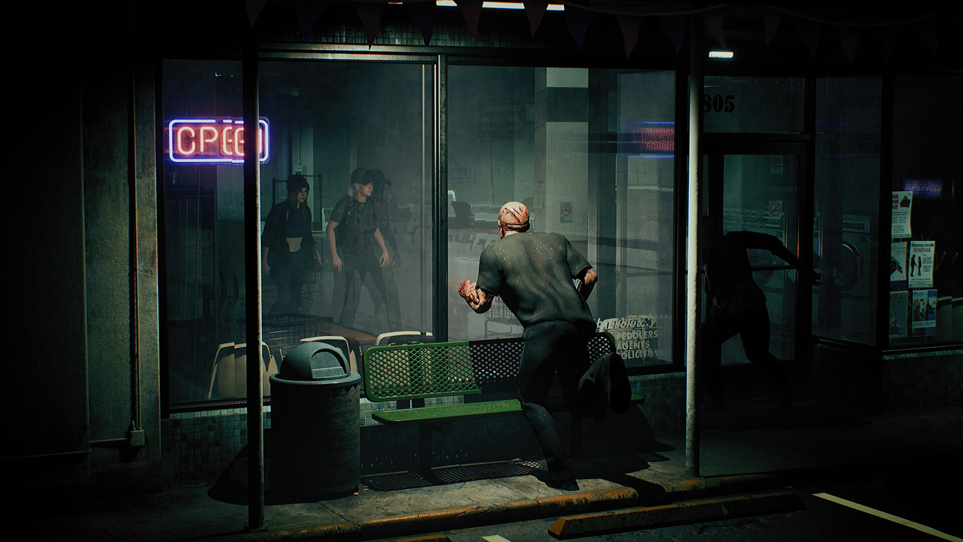 Gracie L. The Laundromat Escape Relighting of the King Wash Laundromat