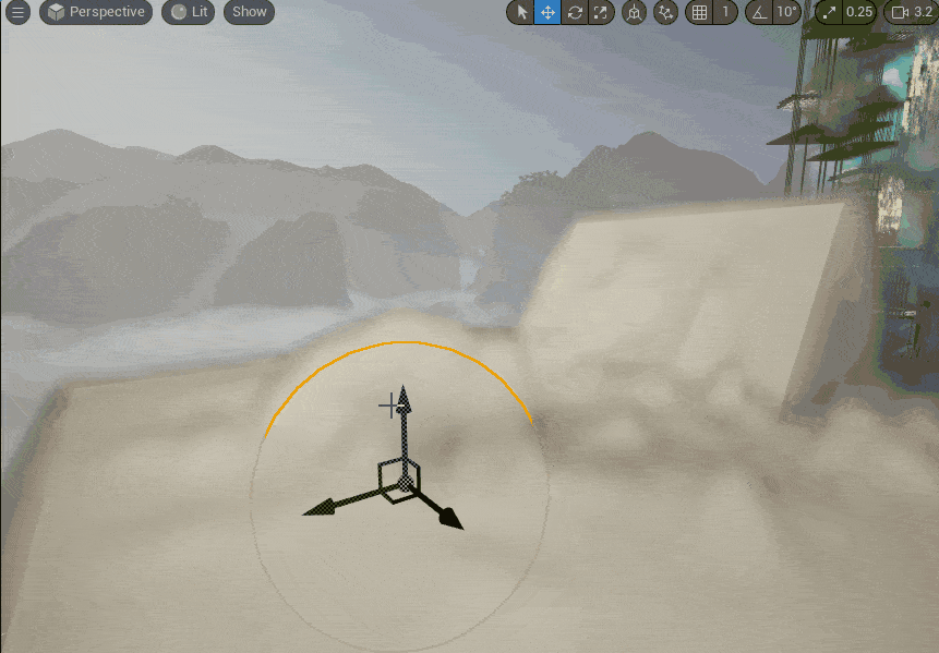 The volumetric shader uses DistanceToNearestSurface node to retrieve the SDF of the interacting objects. Then a value is added on top of the surface of the object to displace the volumetric fog.