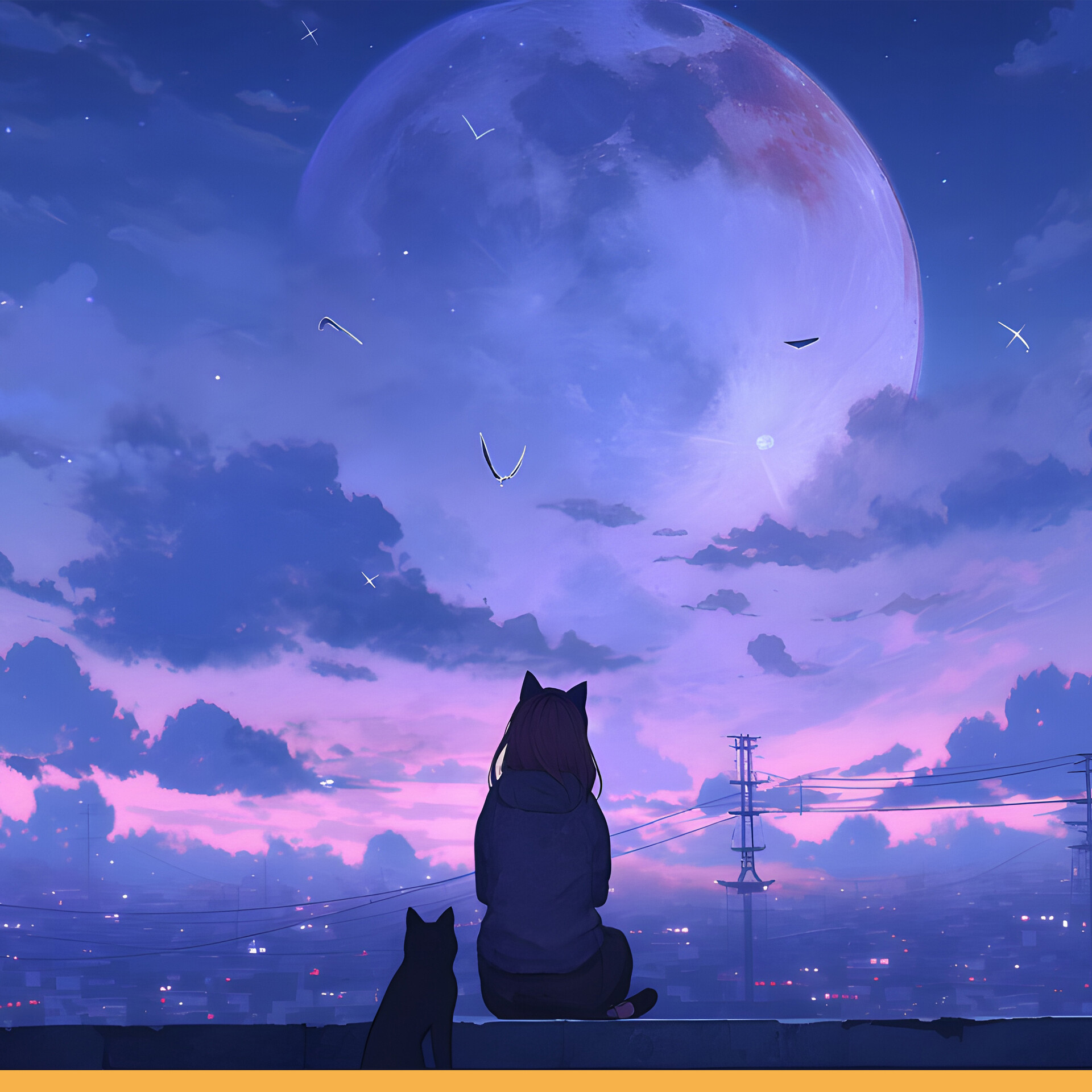 ArtStation 303 Anime Night Sky