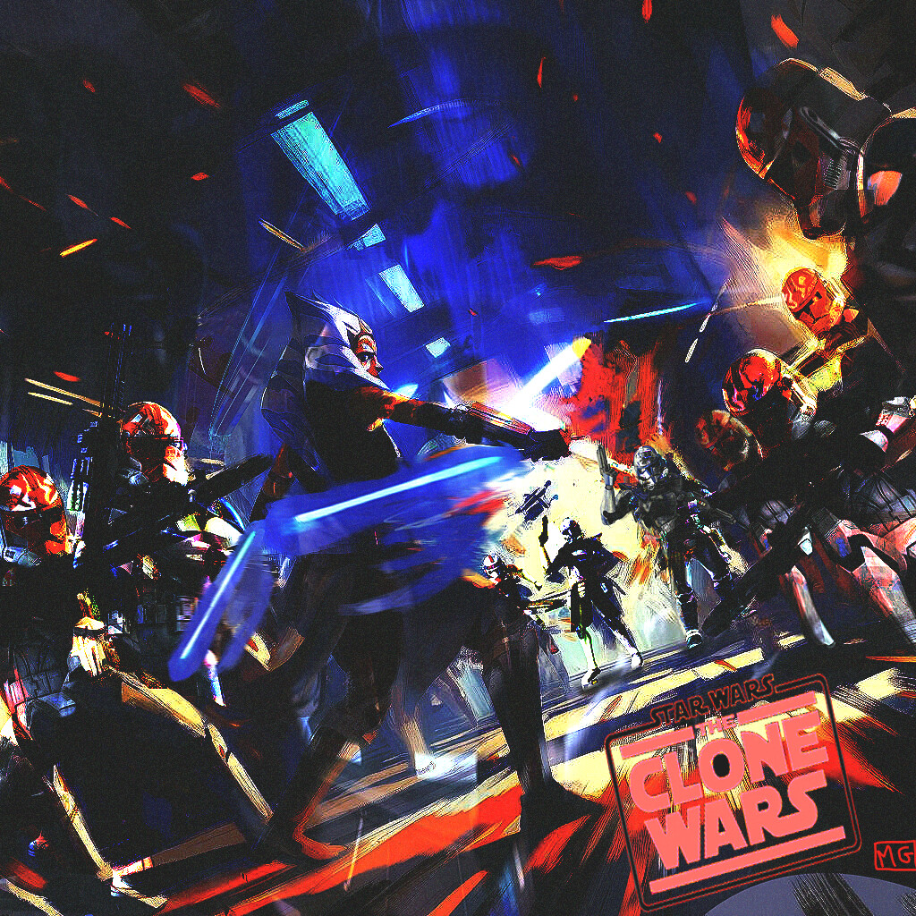ArtStation - Star Wars The Clone Wars - Ahsoka Tano & Clones