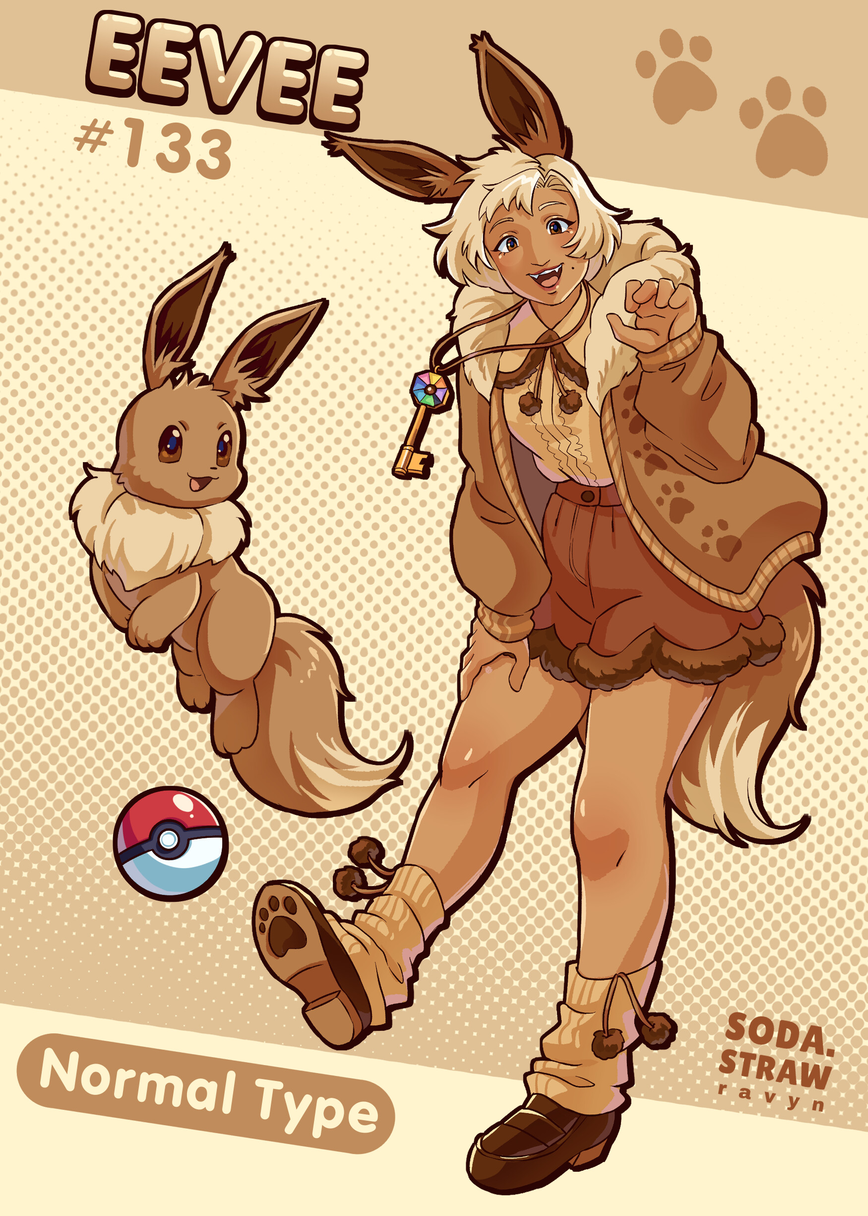 ArtStation - Eevee Gijinka (human)