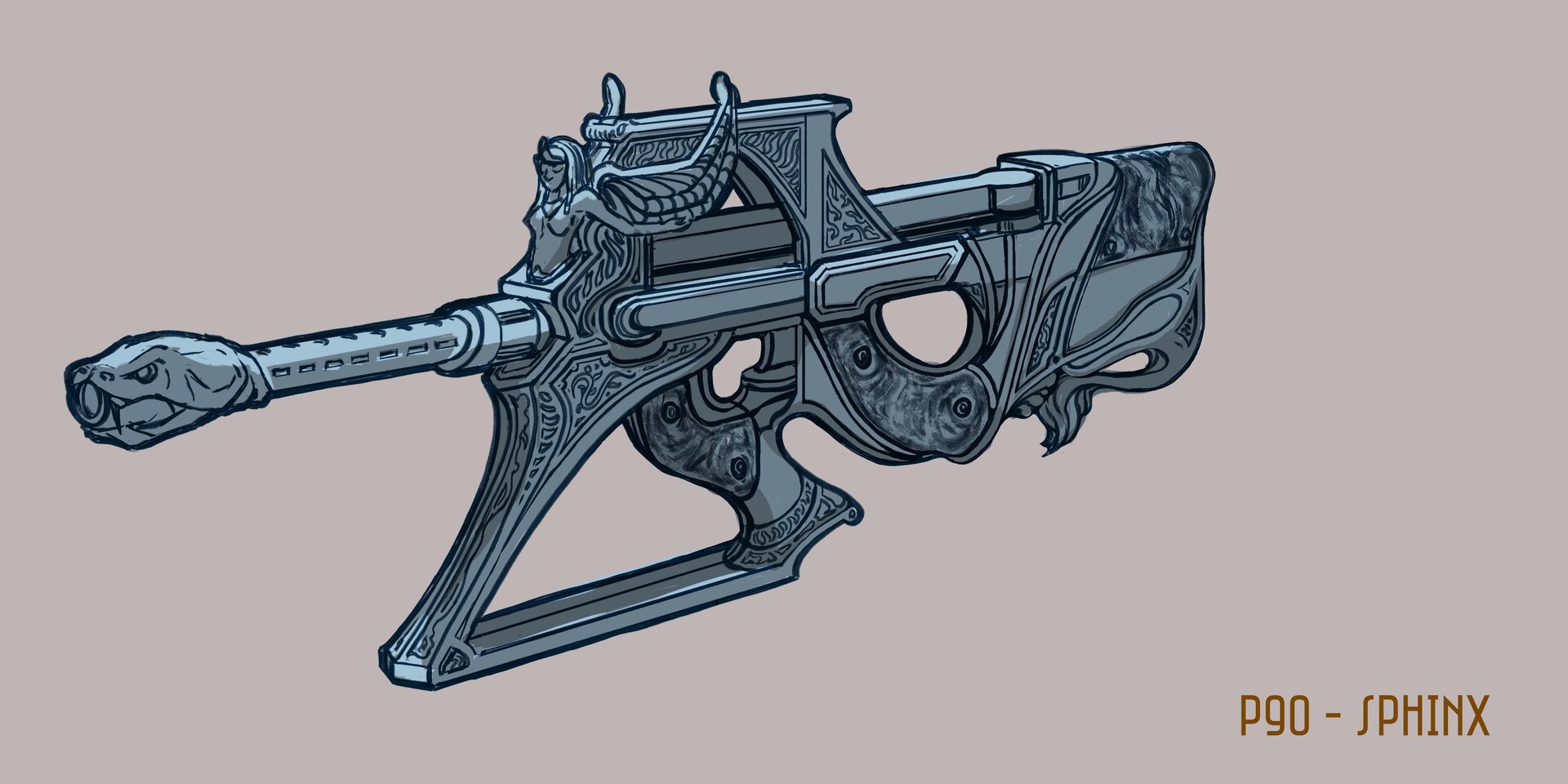 ArtStation - P90