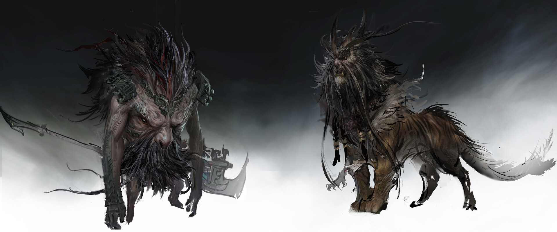 ArtStation 怪物练习