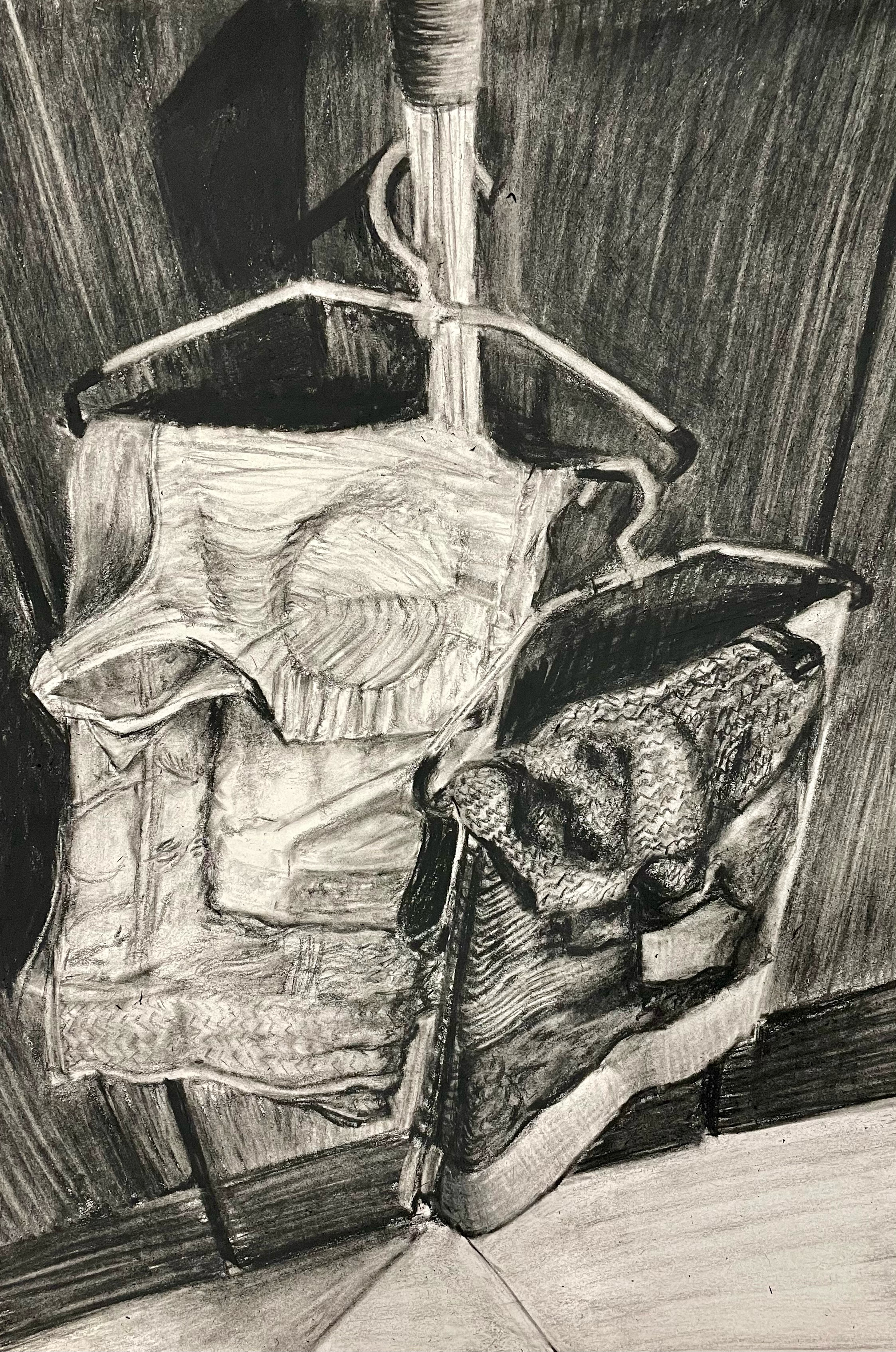 Charcoal on paper