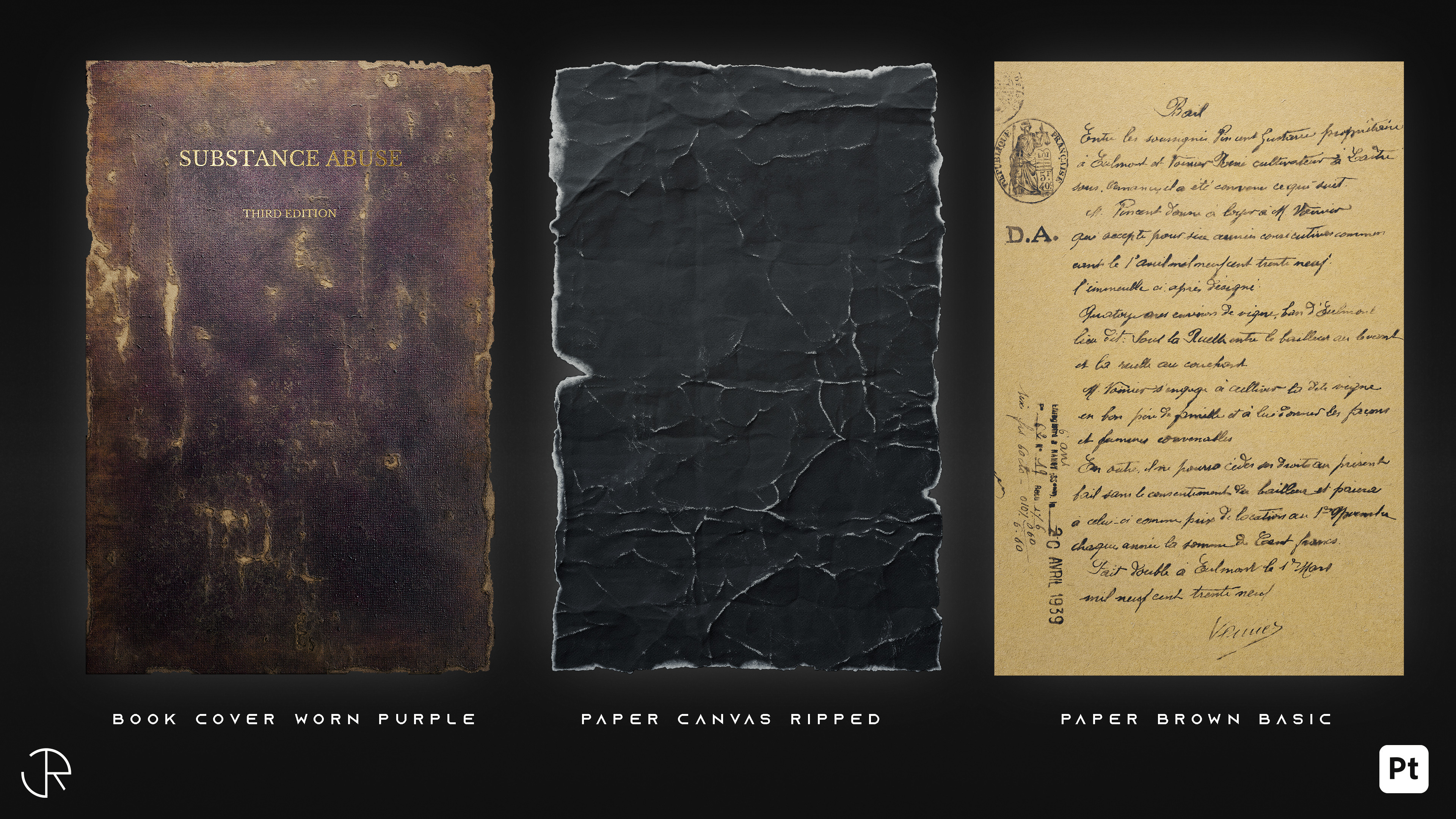 ArtStation - Old Leather Book With Animation