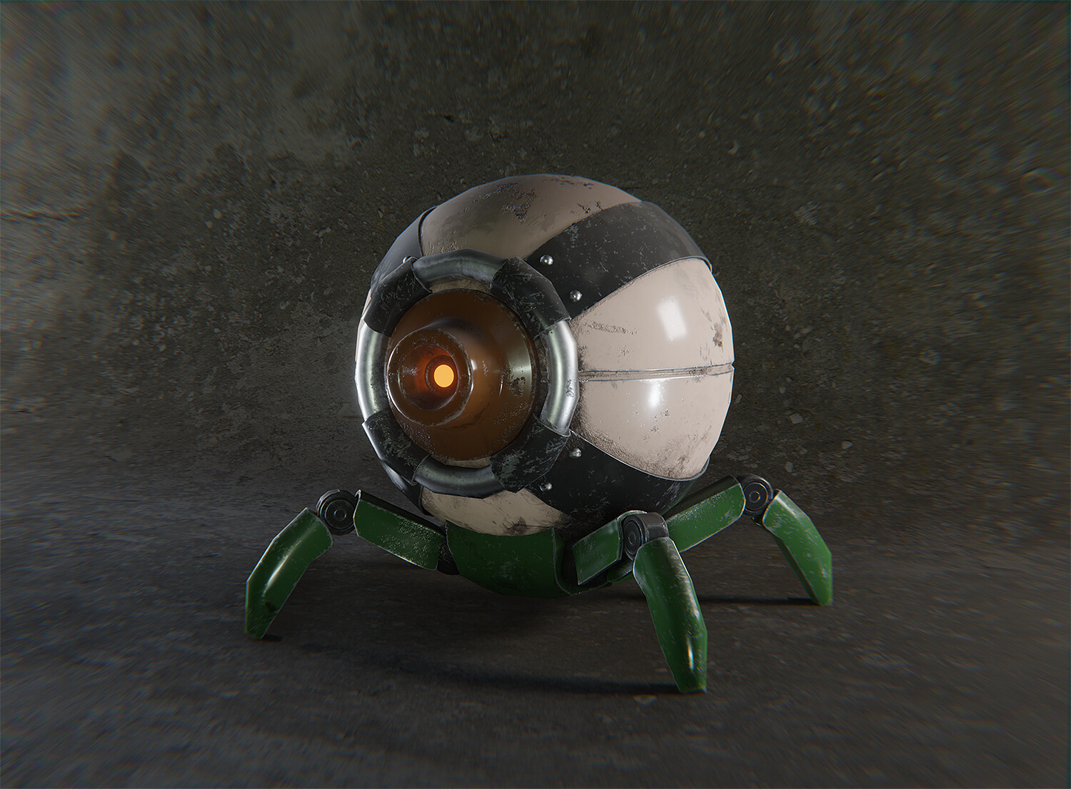 ArtStation - TitBot v1 (Animated)