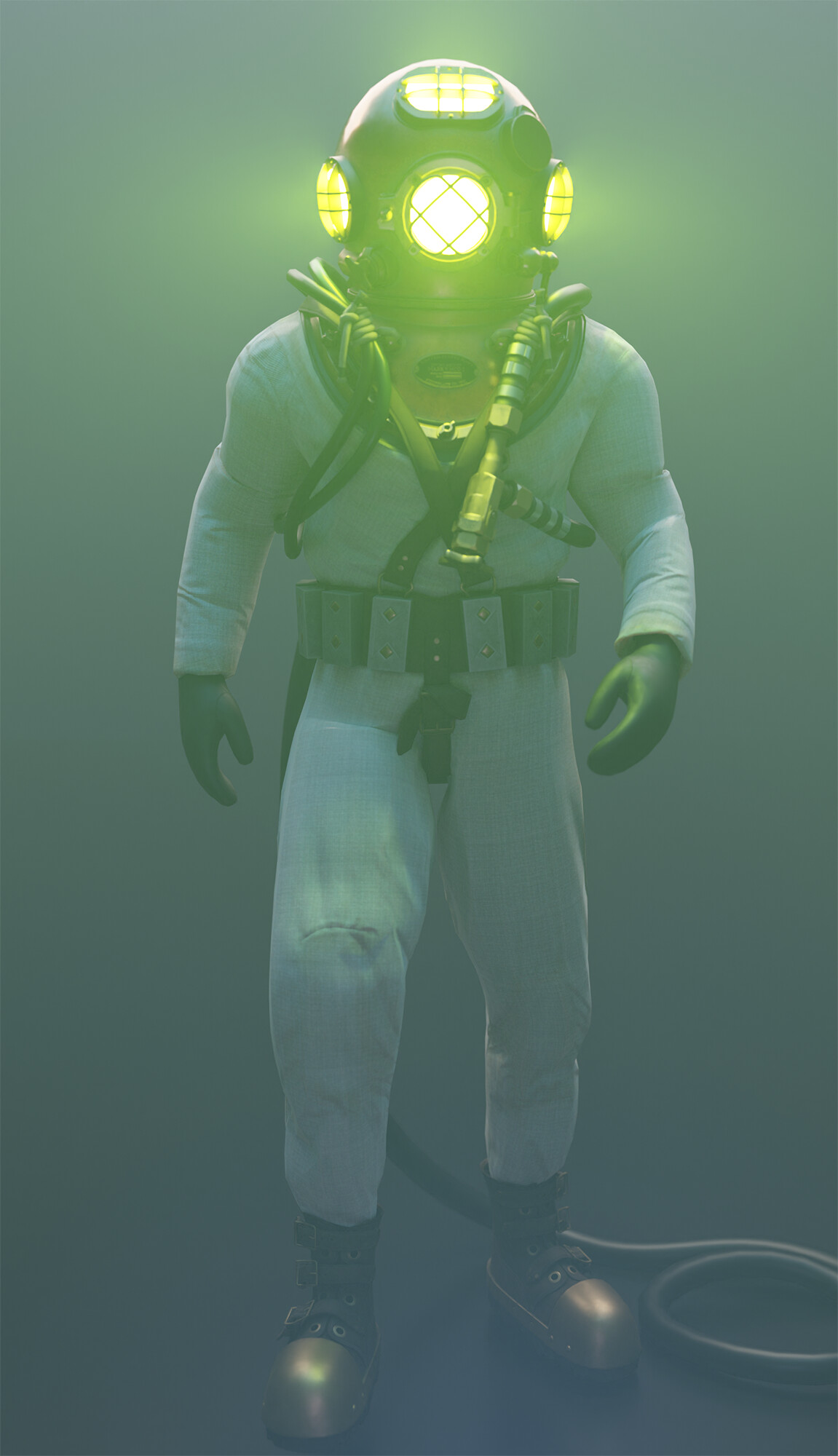 ArtStation Diver Suit Mark IV Mod 1