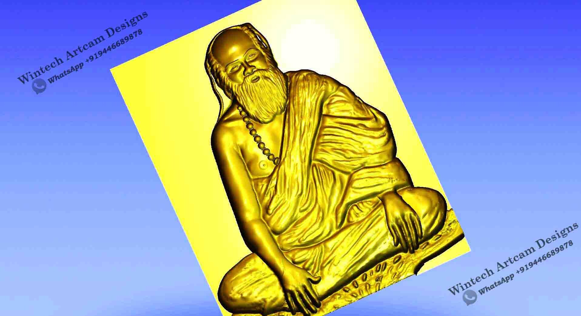 Krishnaa - Pamban Swamigal: A Spiritual Guide for All Artcam 3D